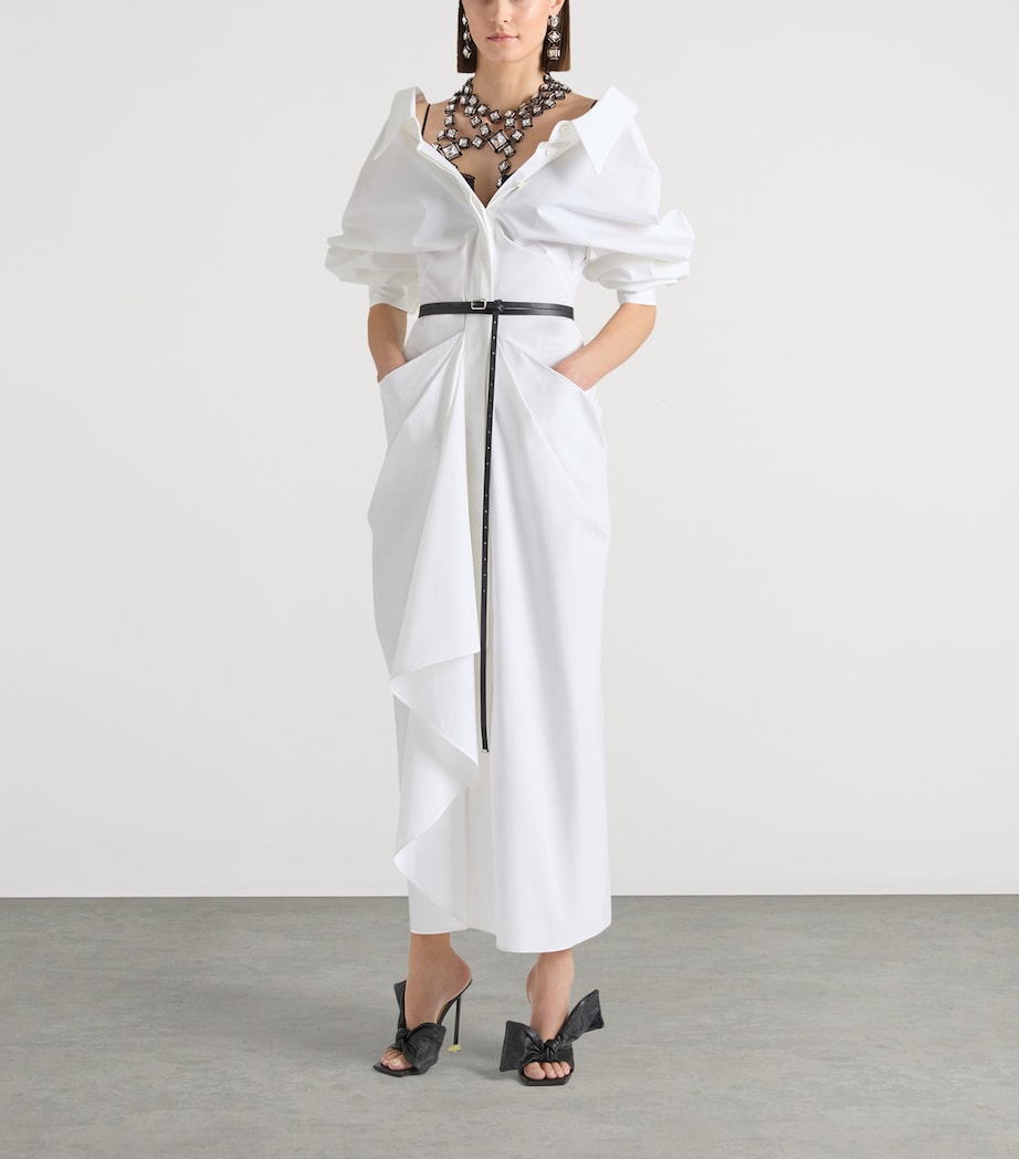 Givenchy Leather Longline Belt Black Image 2