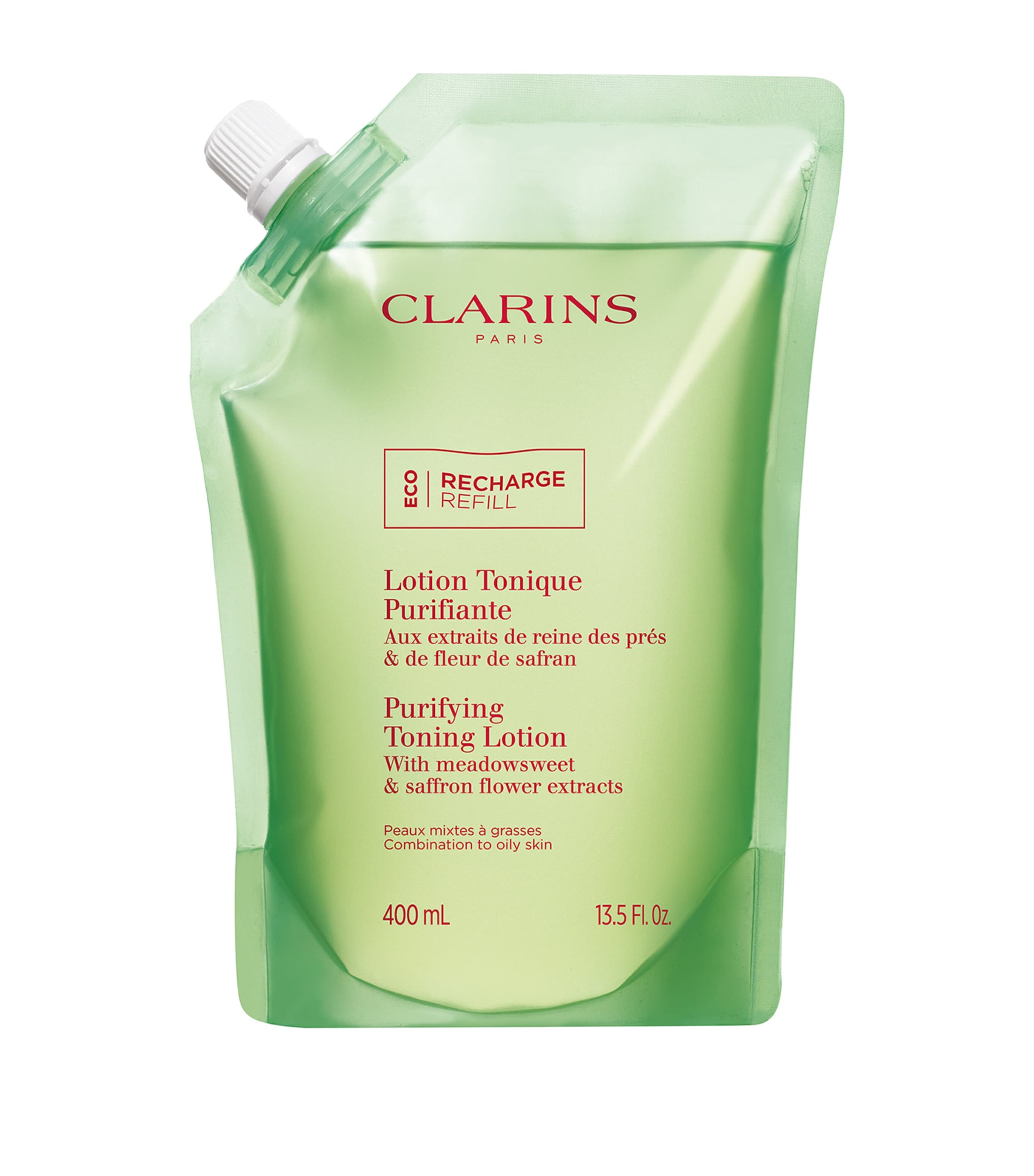 Clarins Purifying Toning Lotion (400ml) - Refill | Skincare | Toners | Designers | Clarins