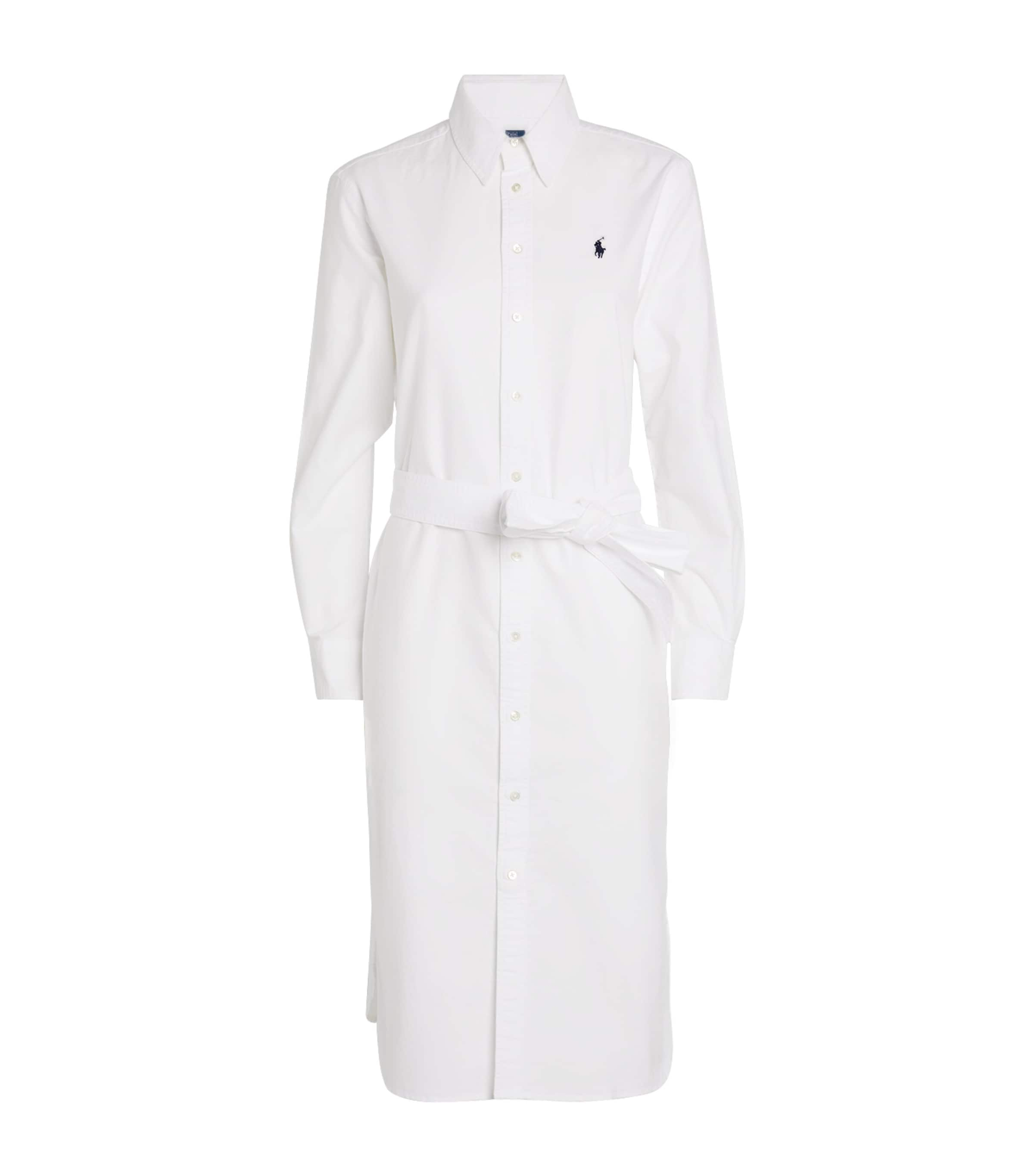 Polo Ralph Lauren Long Sleeve Cory Shirt Dress Harrods UK