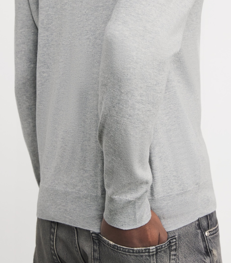 Polo Ralph Lauren Mens Pima Cotton Sweater Andover Heath Image 6