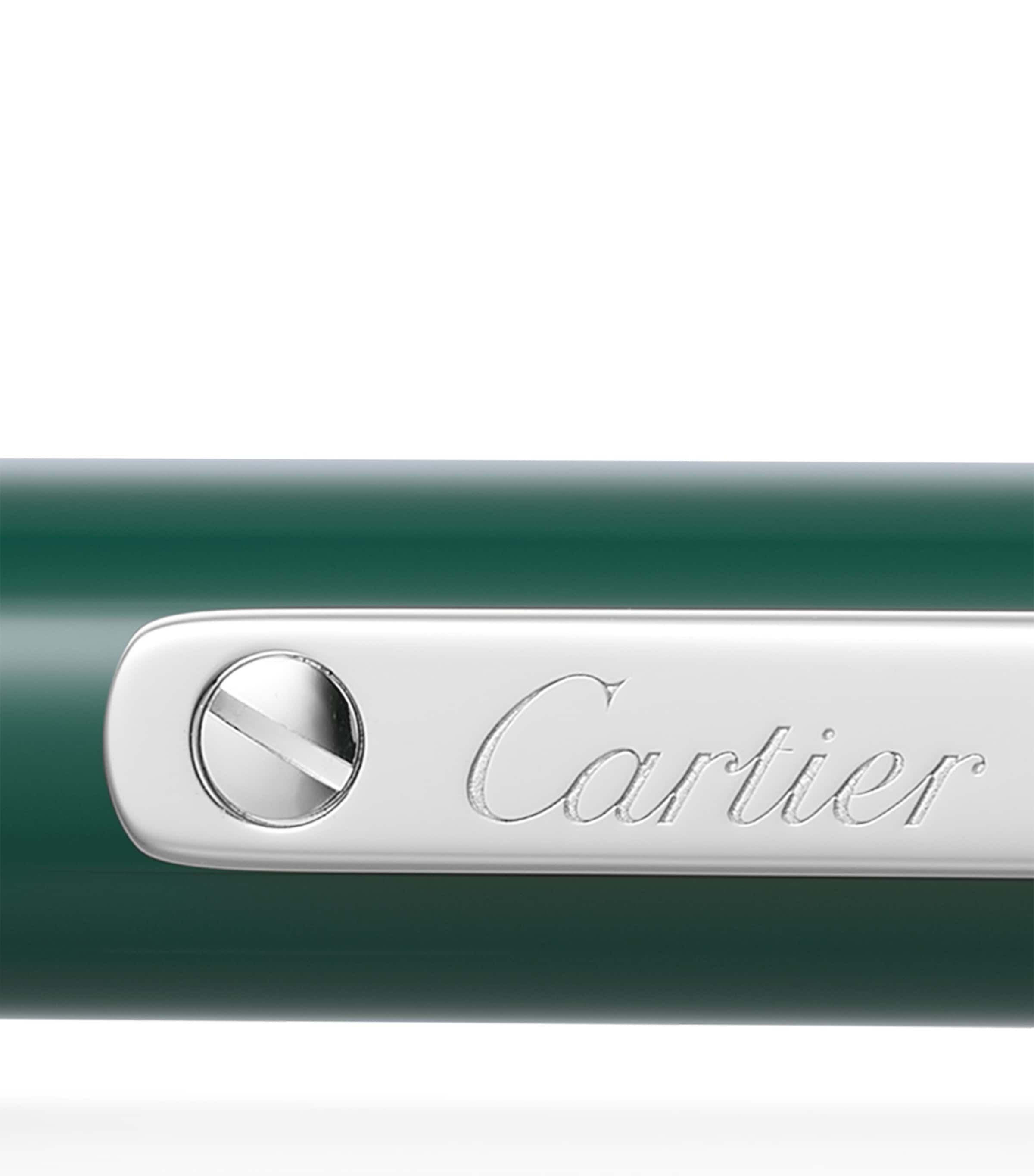 Santos de Cartier Ballpoint Pen GREEN Image 5