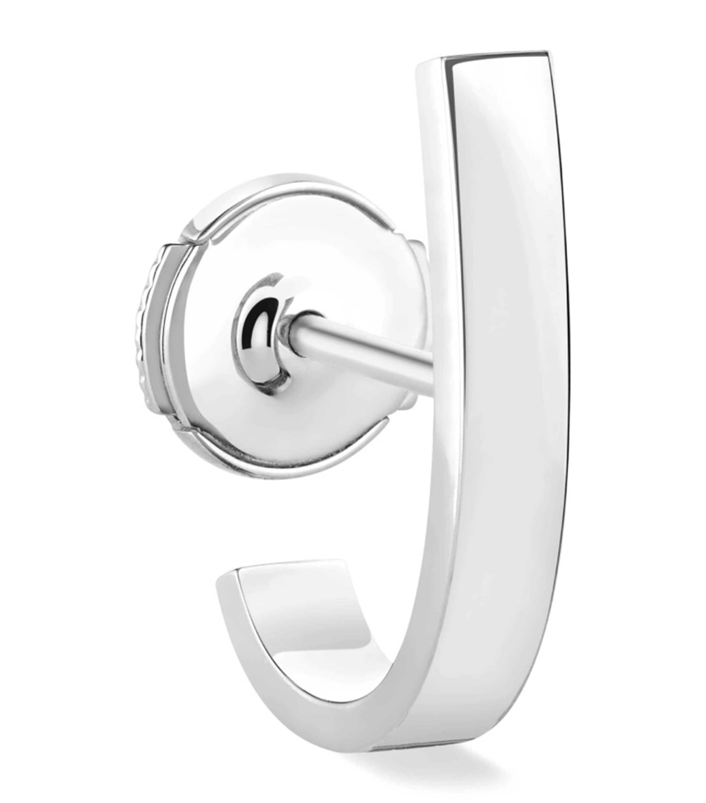Repossi White Gold Berbere Single Hoop Earring White Gold Image 1