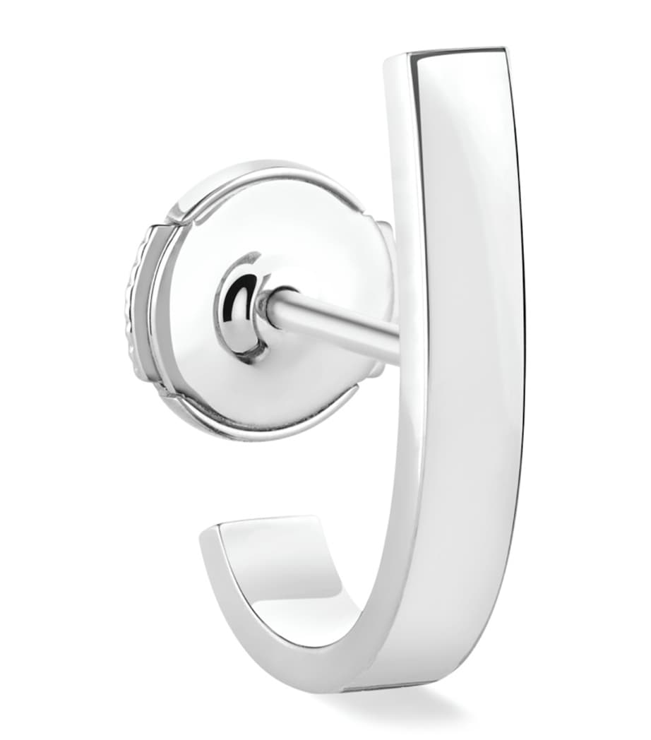 Repossi White Gold Berbere Single Hoop Earring White Gold Image 1