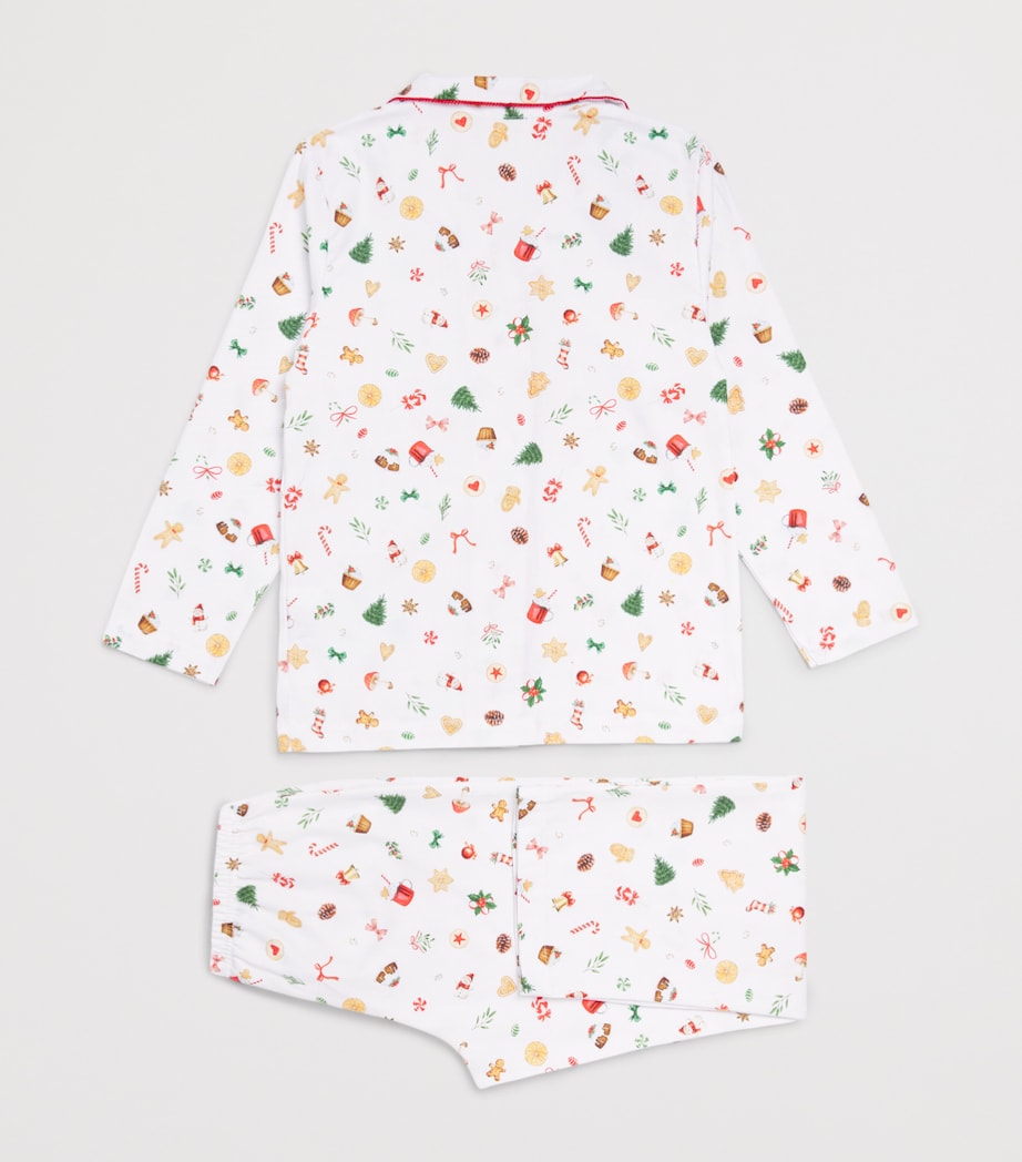Story Loris Festive Print Pyjama Set (3-14 Years) Image 2