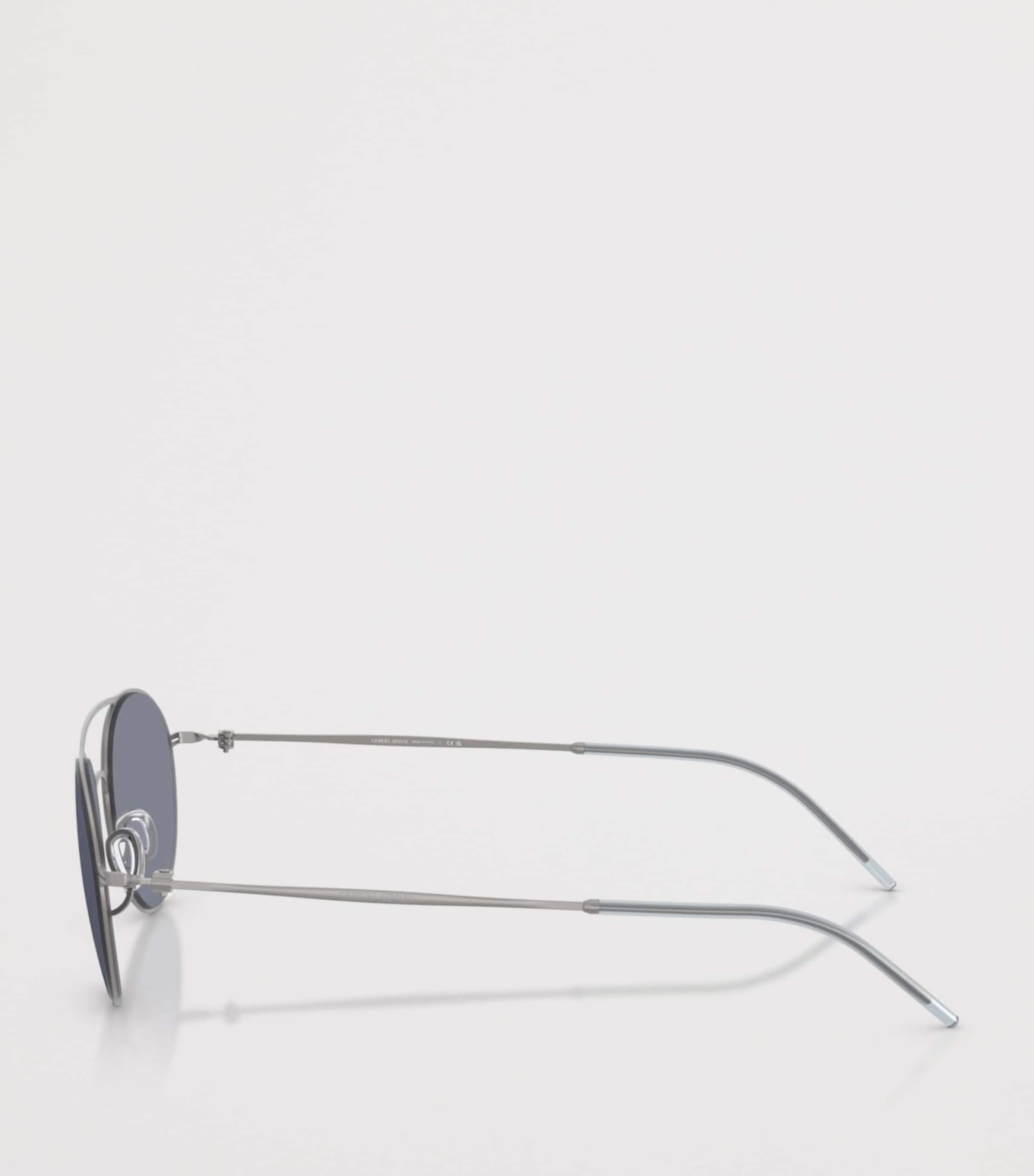 Giorgio Armani Metal Round Sunglasses Image 3