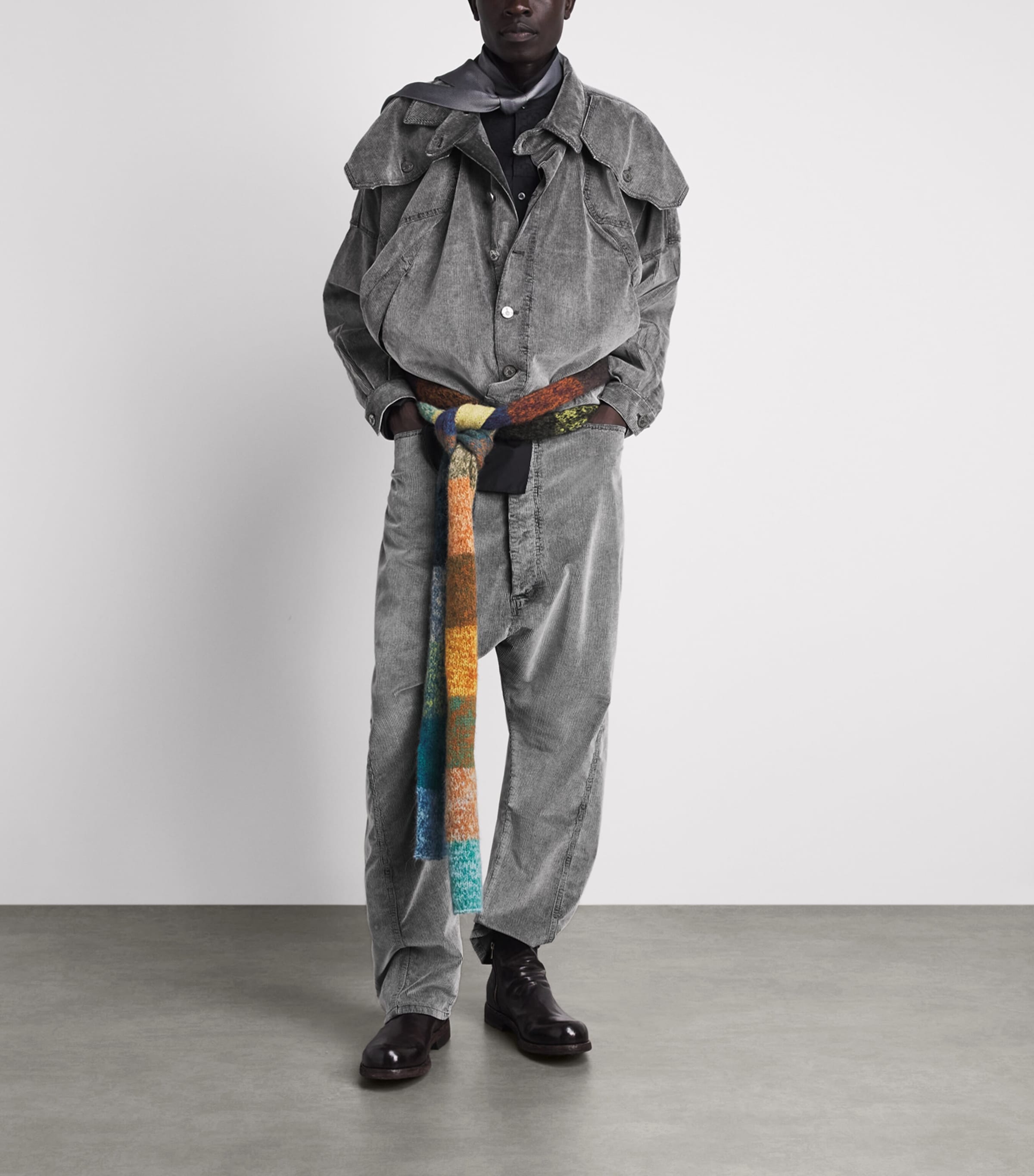 Vivienne Westwood Grey Corduroy Board Jacket | Harrods US