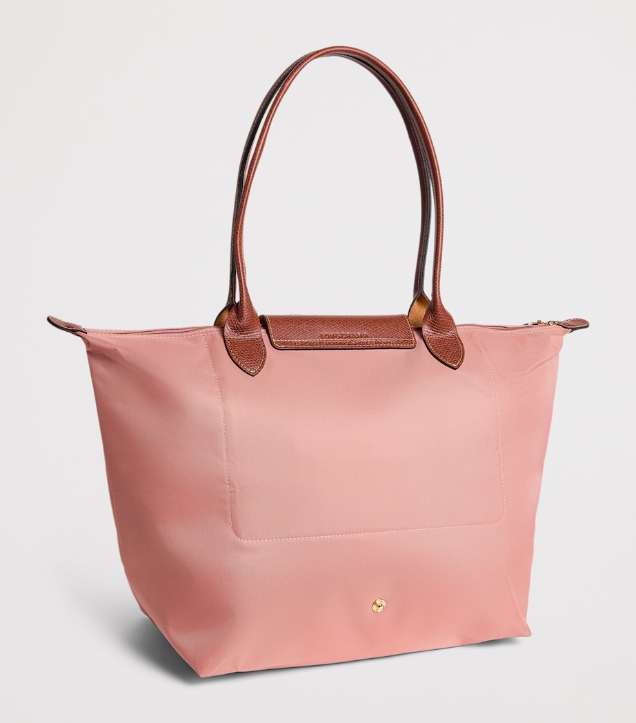 Large Le Pliage Original Tote Bag P96 PINK TEA Image 3