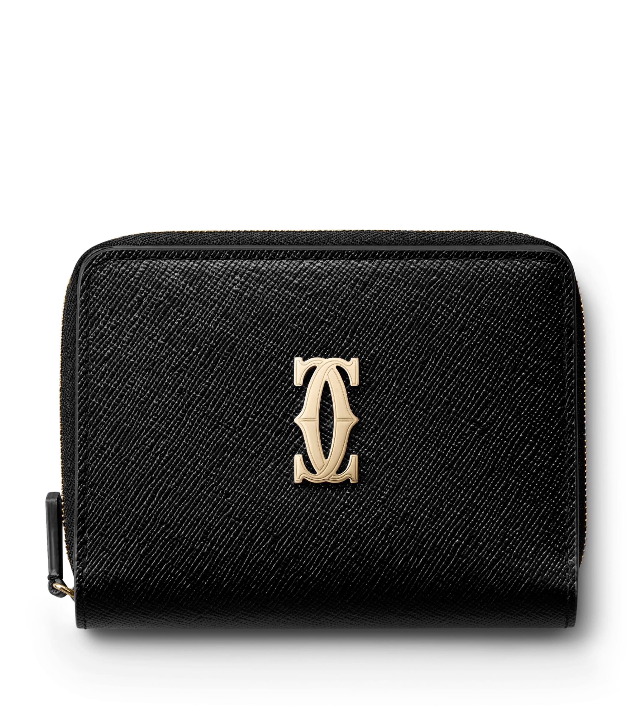 Cartier Leather C de Cartier Wallet Black Image 1