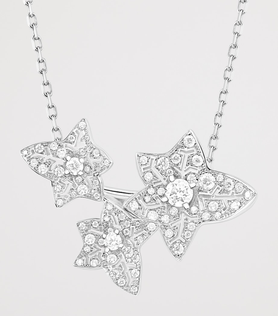 Boucheron White Gold and Diamond Lierre de Paris Necklace White Gold Image 4