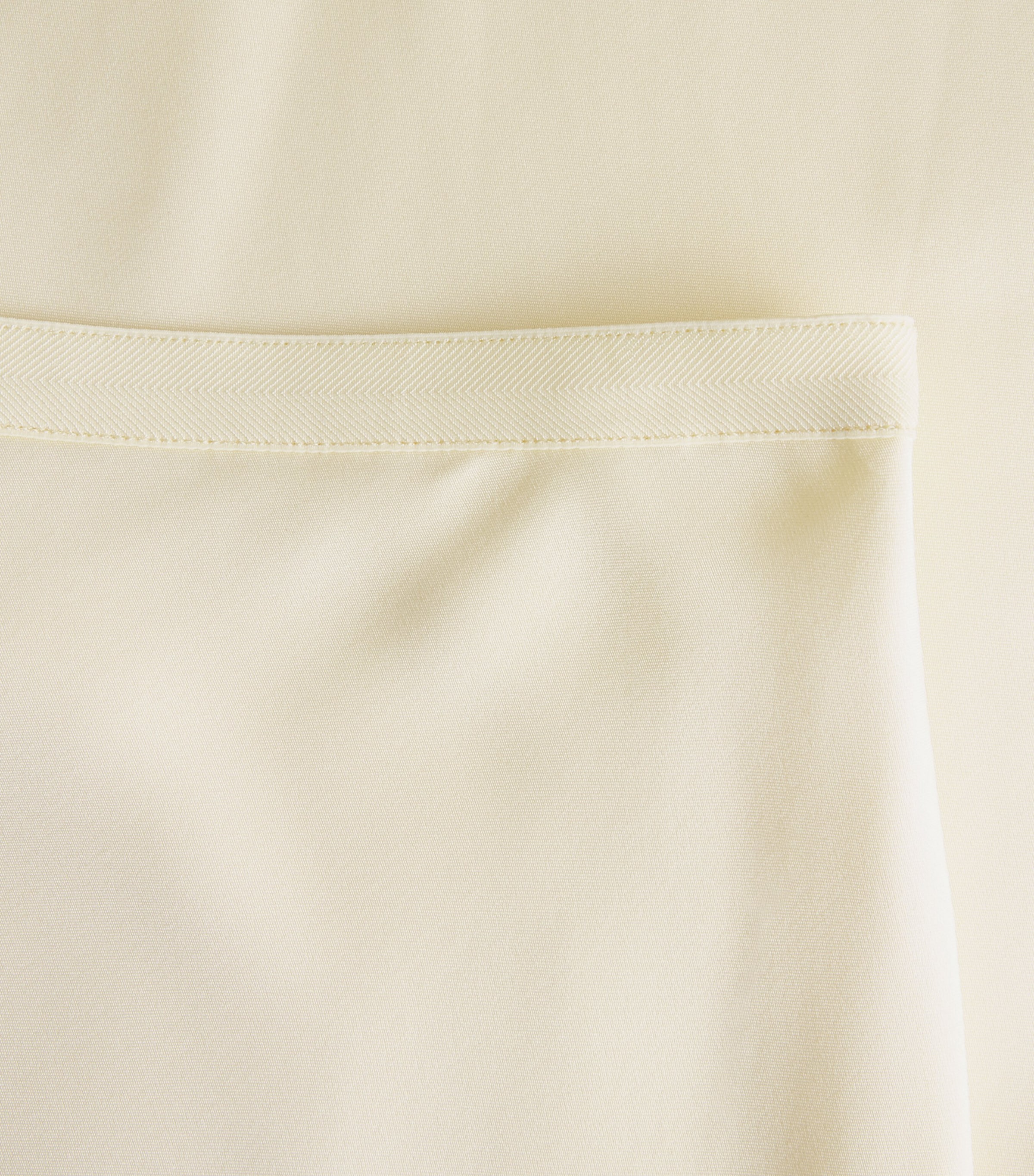 ANINE BING Womens Silk Bar Midi Skirt Cream Image 6