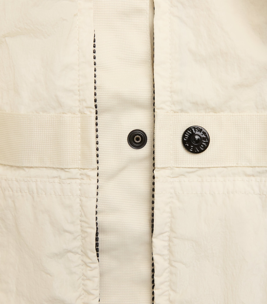 Stone Island Mens Warp Nylon Ribbed Jacket Image 6