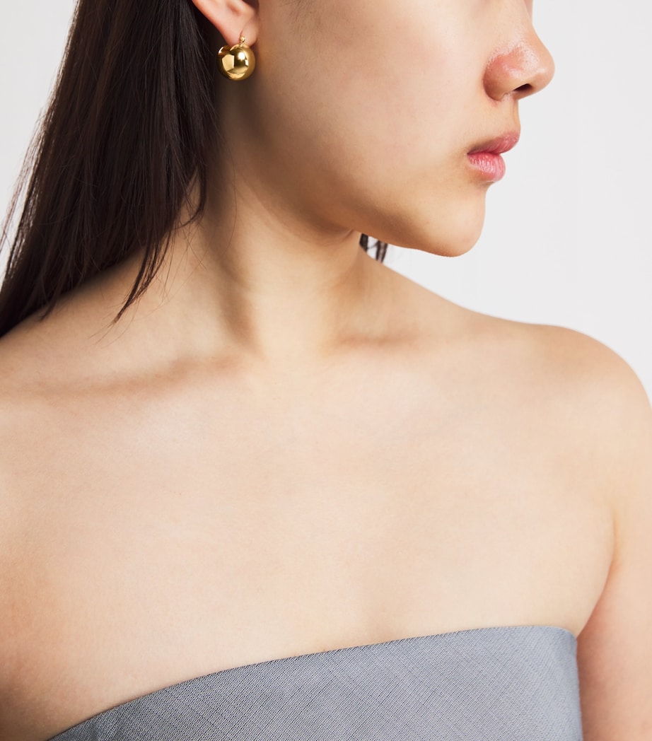 LIÉ STUDIO Gold-Plated Ingrid Earrings Gold Image 2
