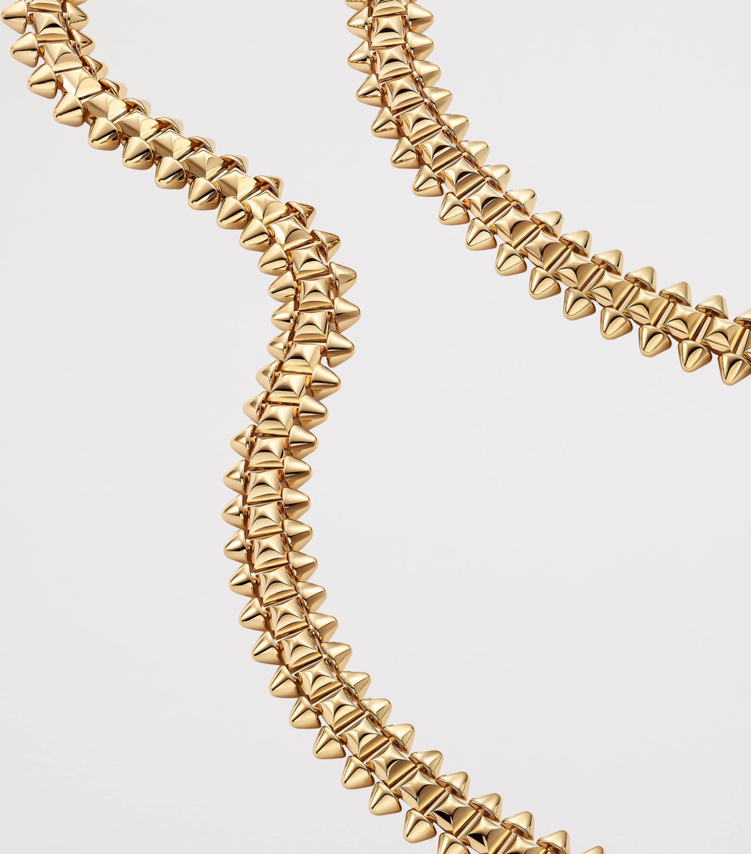 Cartier Flexible Small Yellow Gold Clash de Cartier Necklace (Size 39) Yellow Gold Image 3