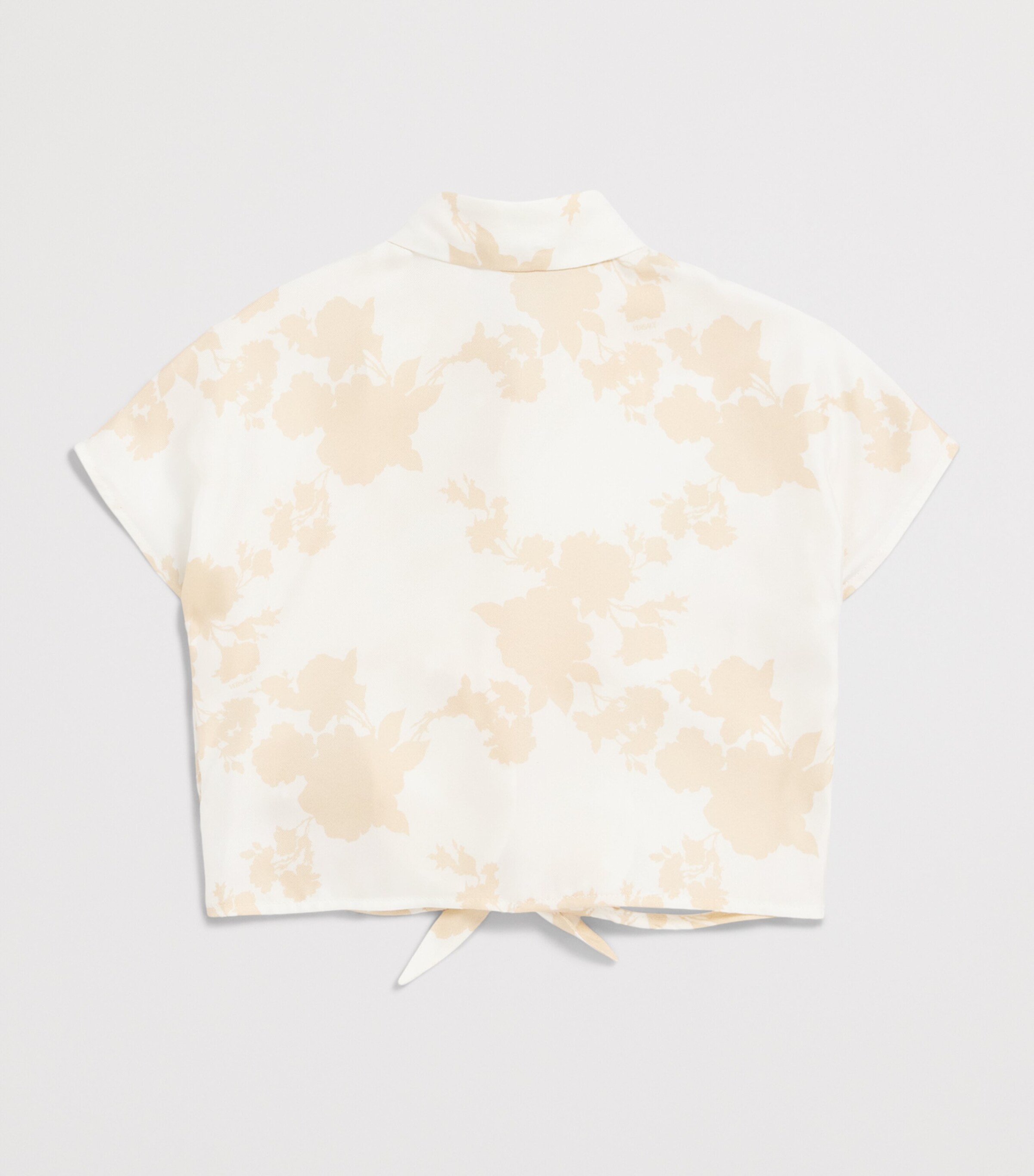 Versace Kids Silk Floral Tie-Waist Shirt (4-14 Years) Image 2