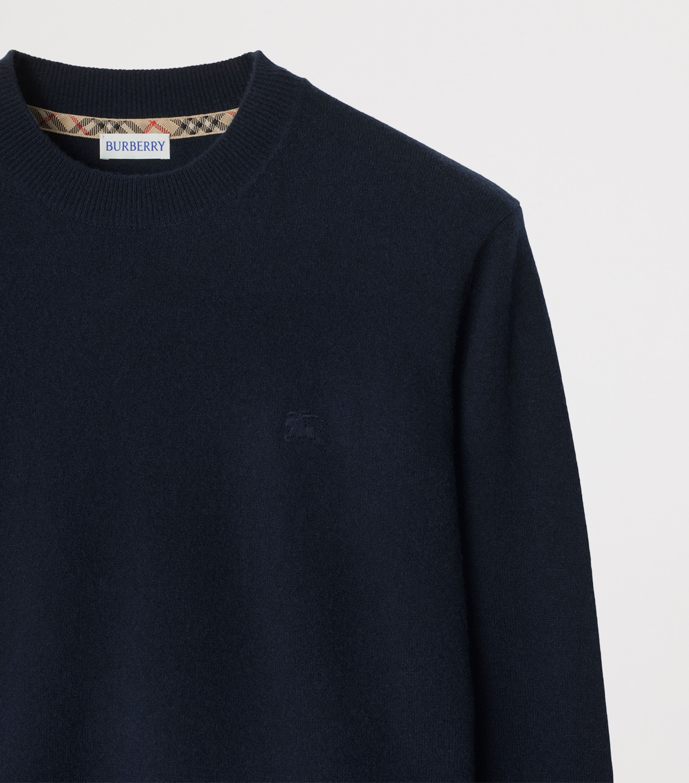Cashmere-Blend EKD Slim Sweater NAVY Image 5