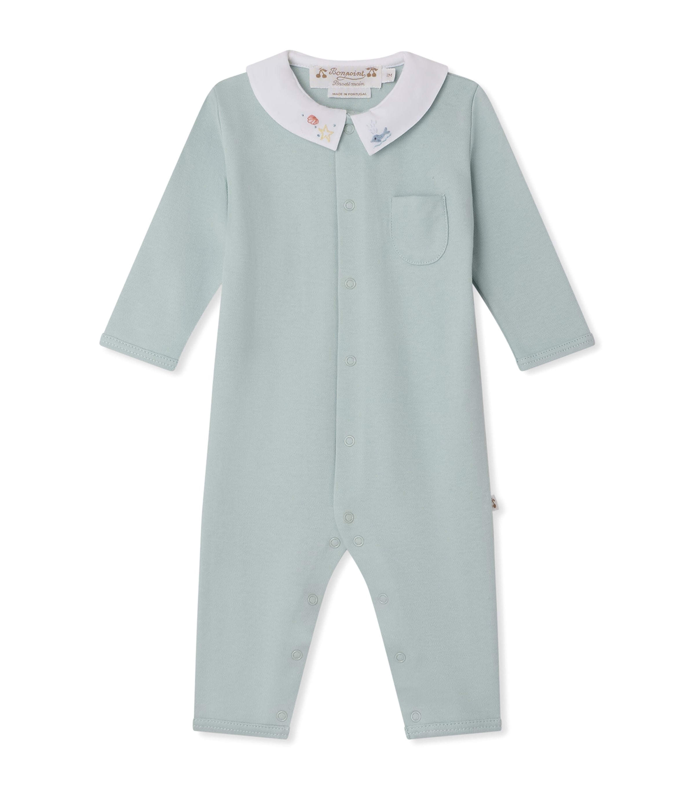 Bonpoint Cotton All-In-One (1-18 Months) Ciel Image 1