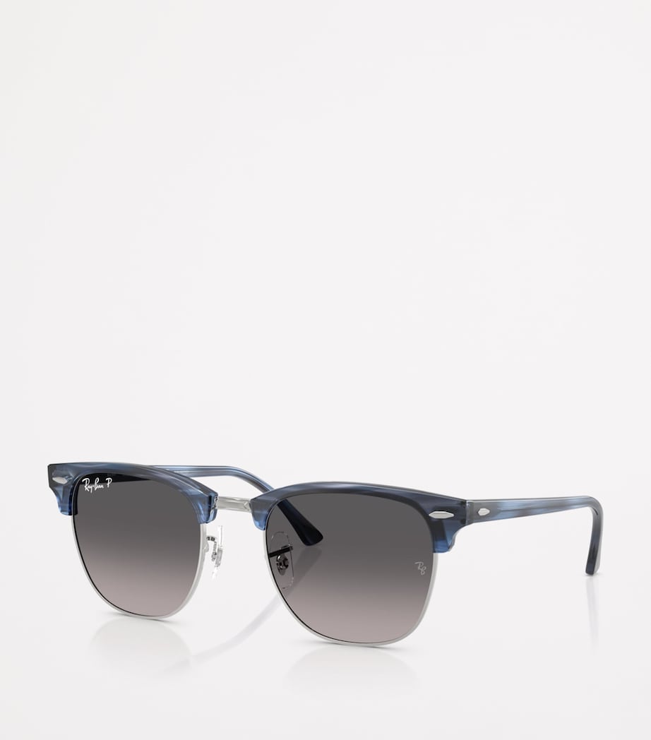 RB3016 Clubmaster Square Sunglasses 1434M3 Image 2