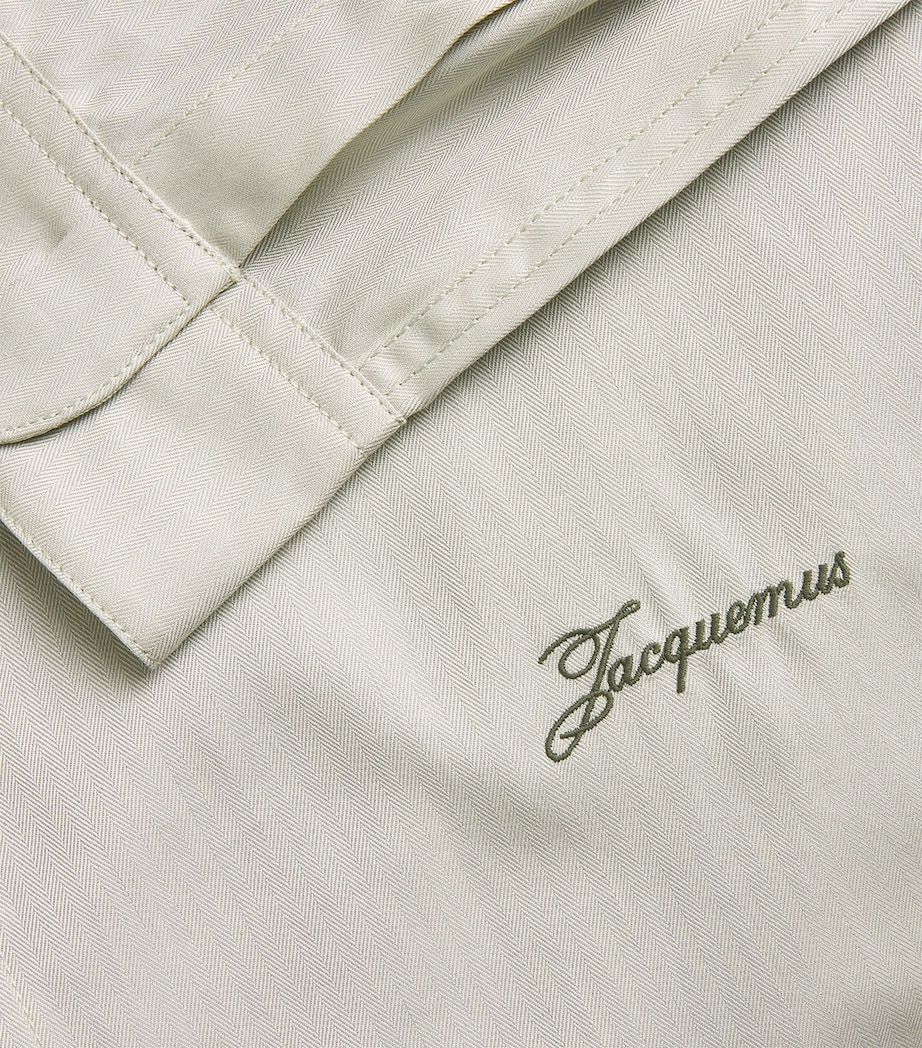 Cotton '50s Logo Simon Shirt 510-LIGHT GREEN Image 5