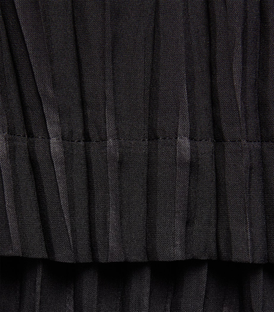 IM MEN Mens Gathered Waft Jacket Black Image 6