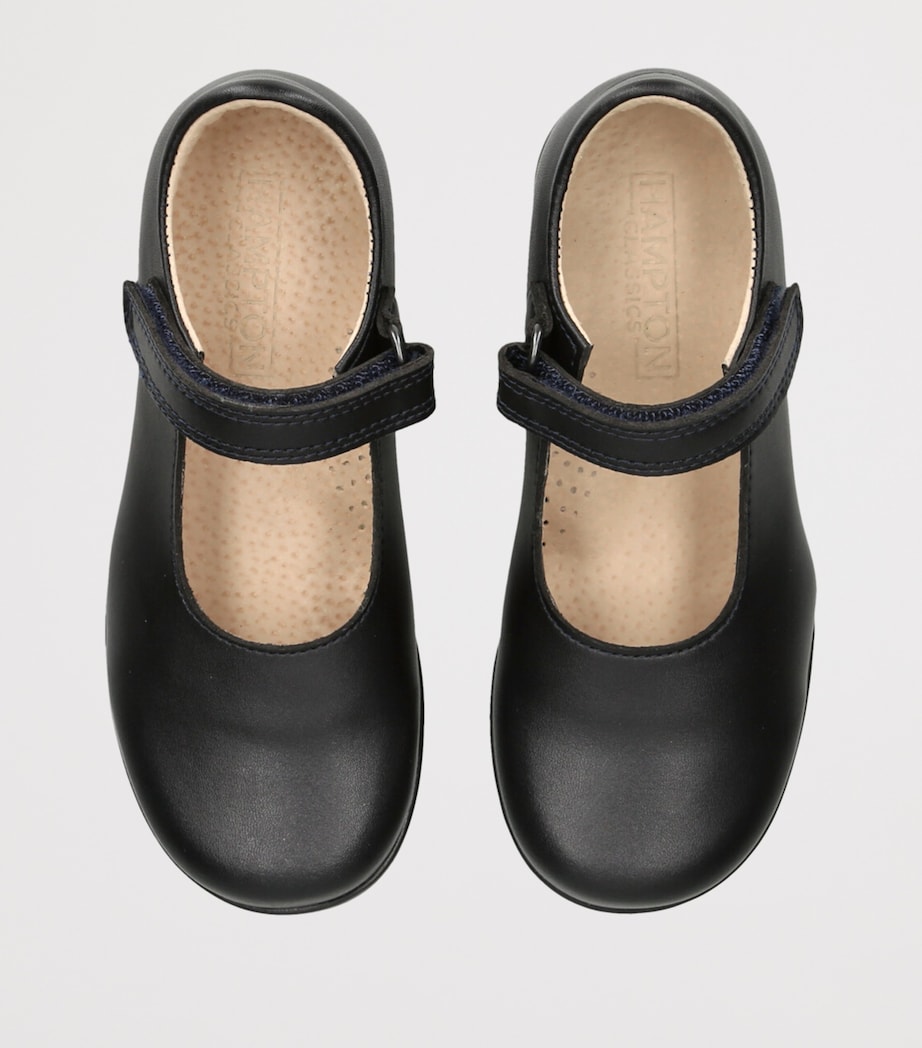 Leather Emily School Shoes NAVY Image 4
