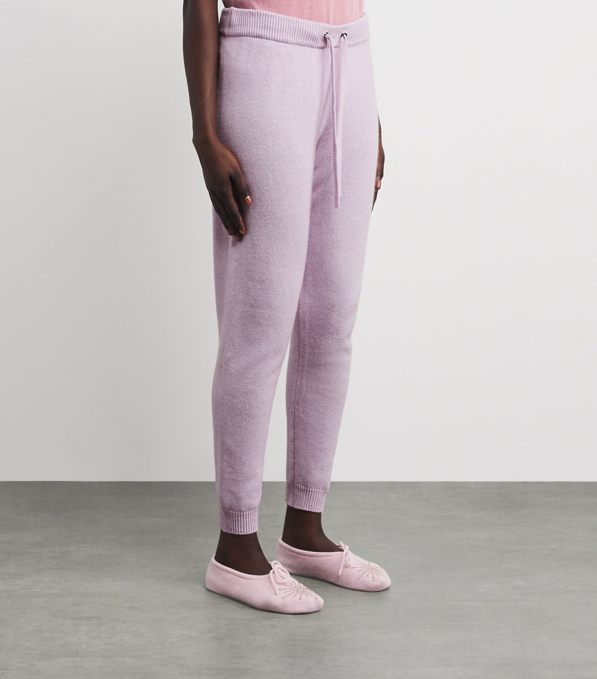 Cashmere Daphne Sweatpants 13 LILAC Image 3