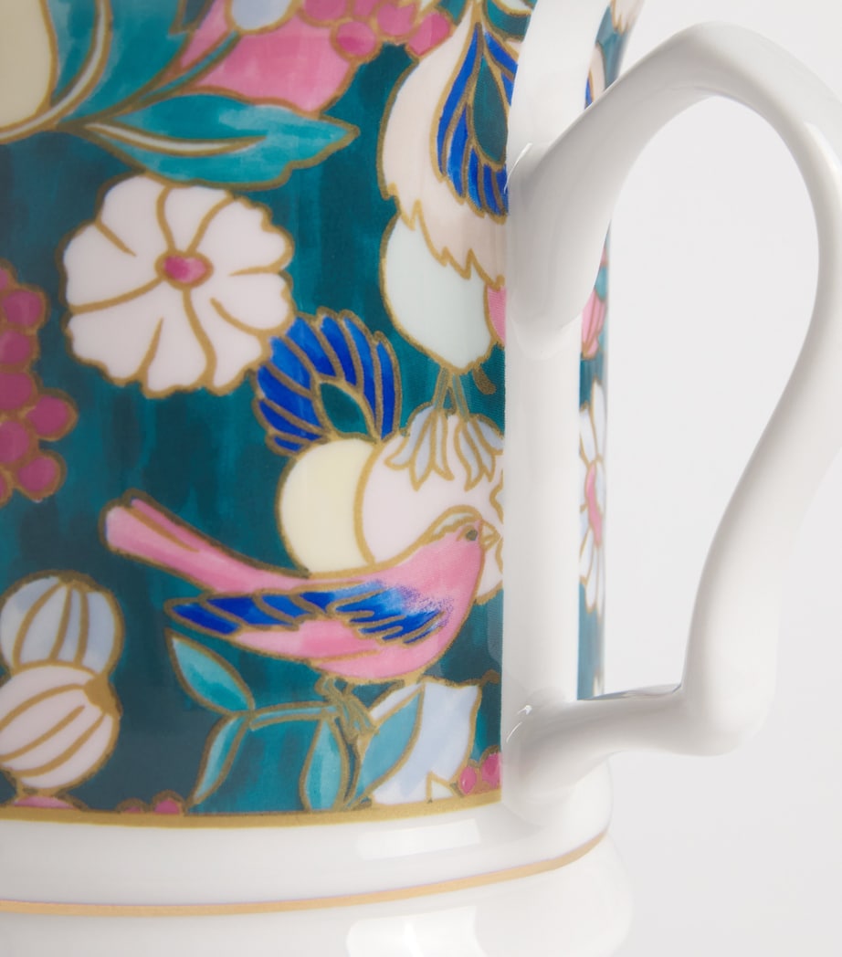 Bone China Enchanted Emporium Botanical Mug BLACK Image 3