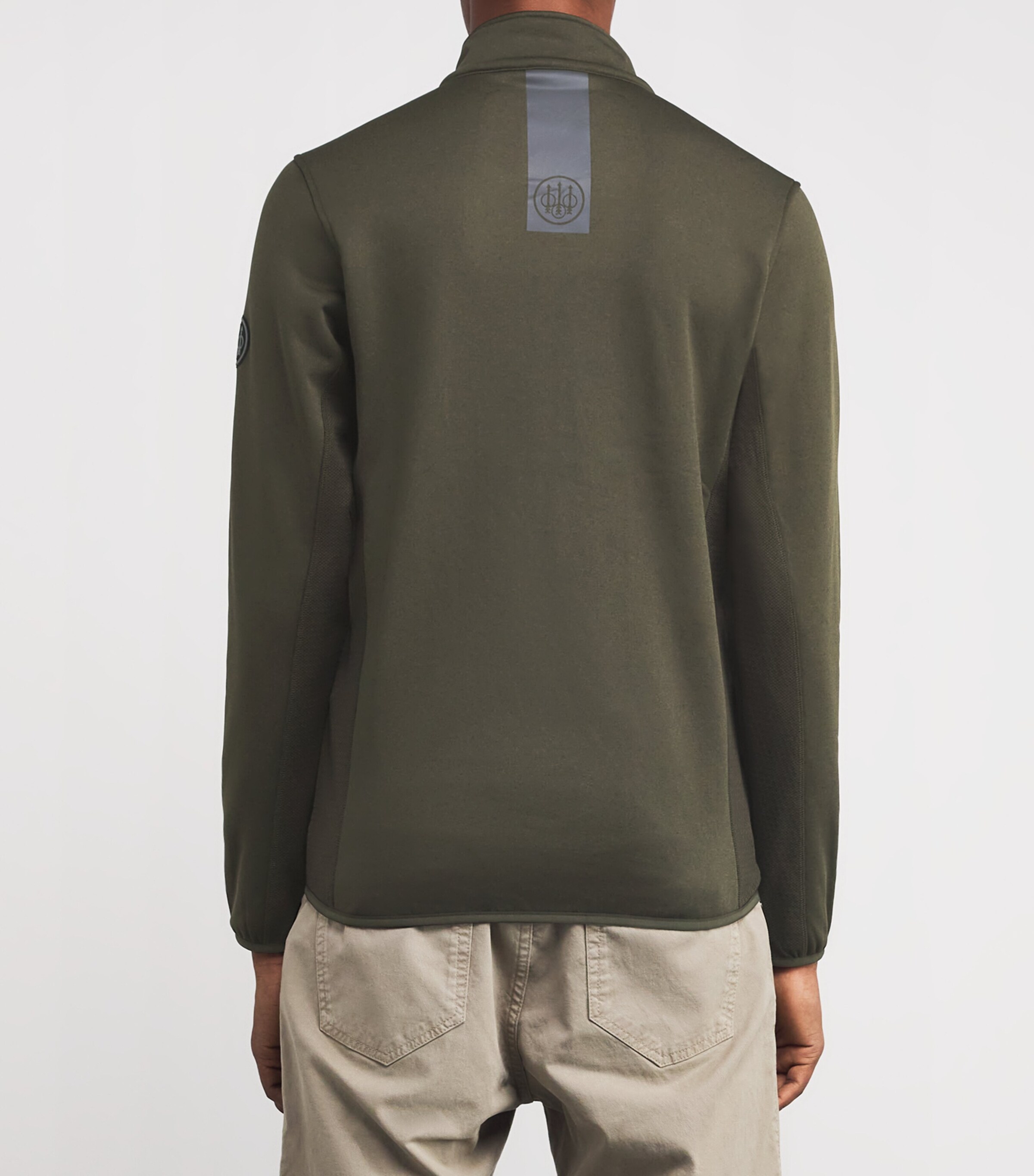 Beretta Mens Smartech EVO Fleece Green Moss Image 4