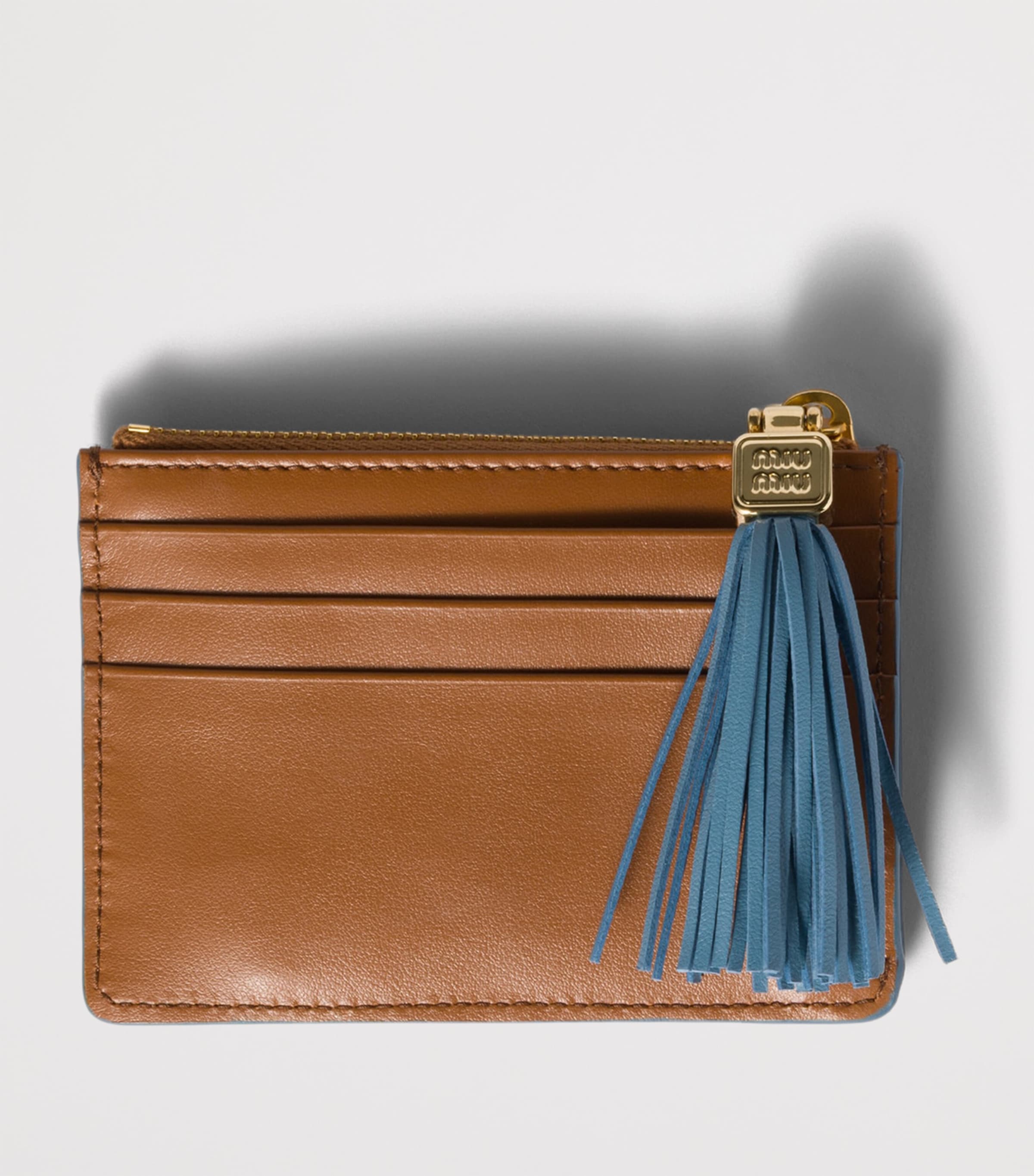 Calfskin Tassel Card Holder F0NP5 Image 2