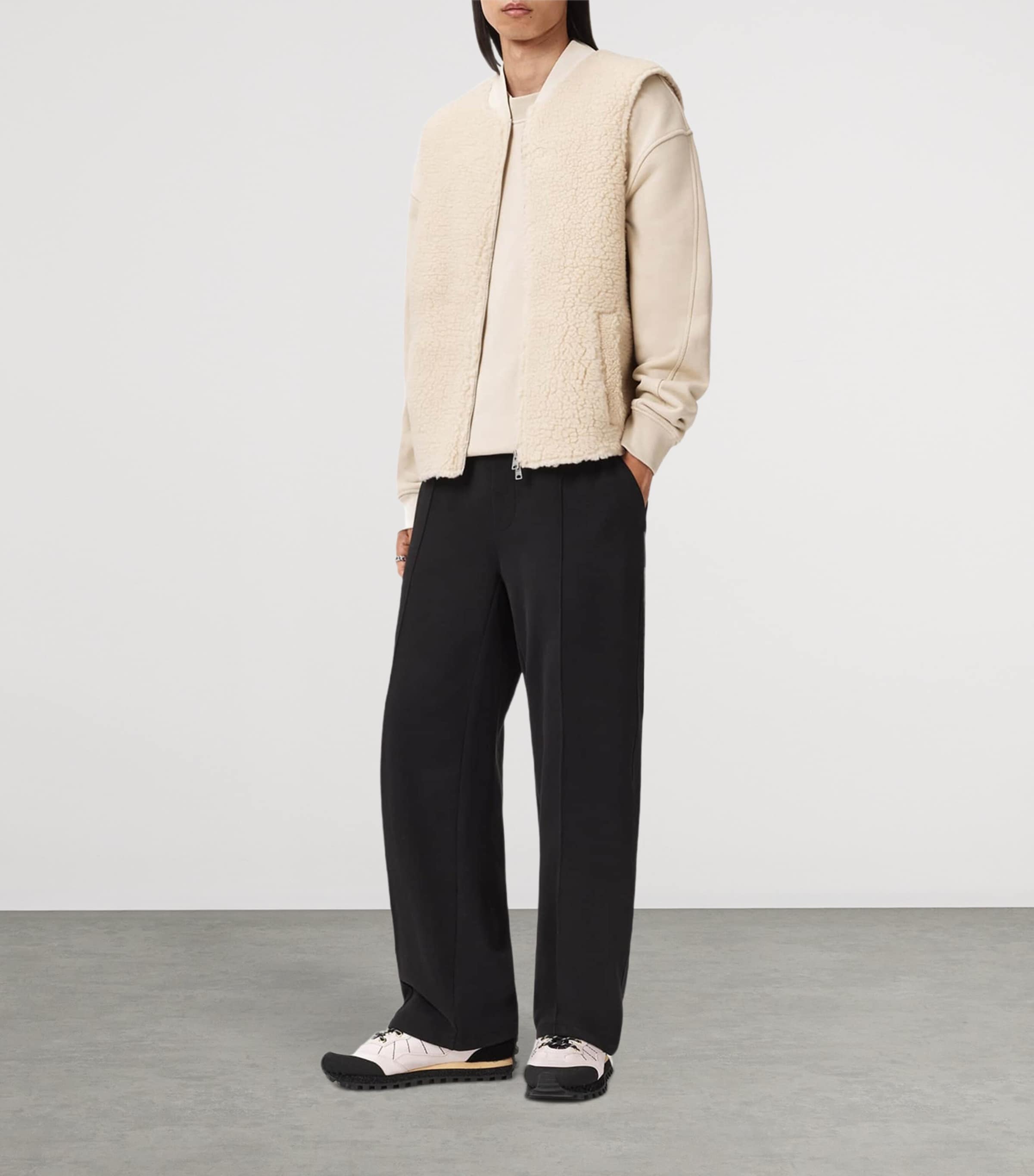 Sherpa Otis Gilet BONE WHITE Image 2