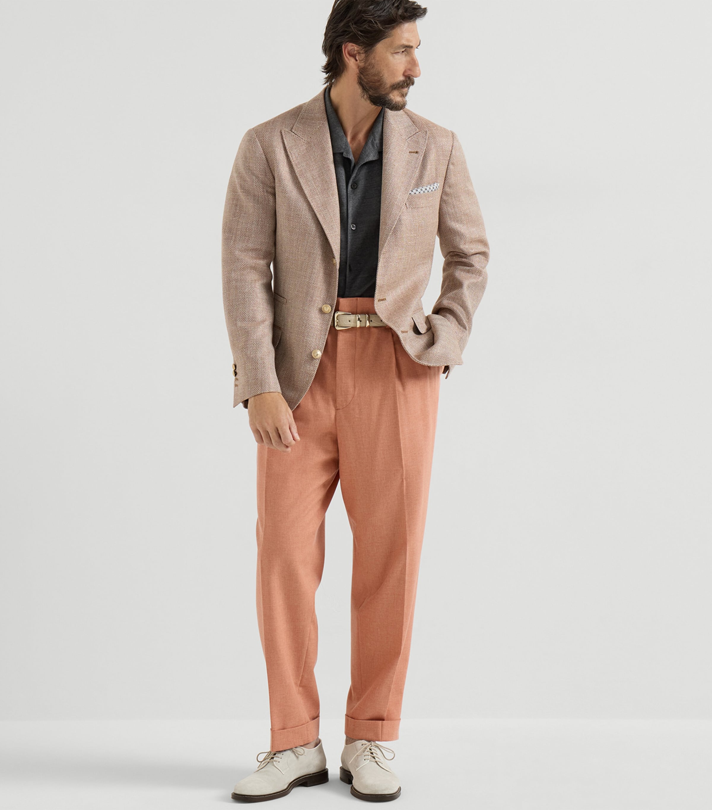 Single-Breasted Blazer C068 Image 5