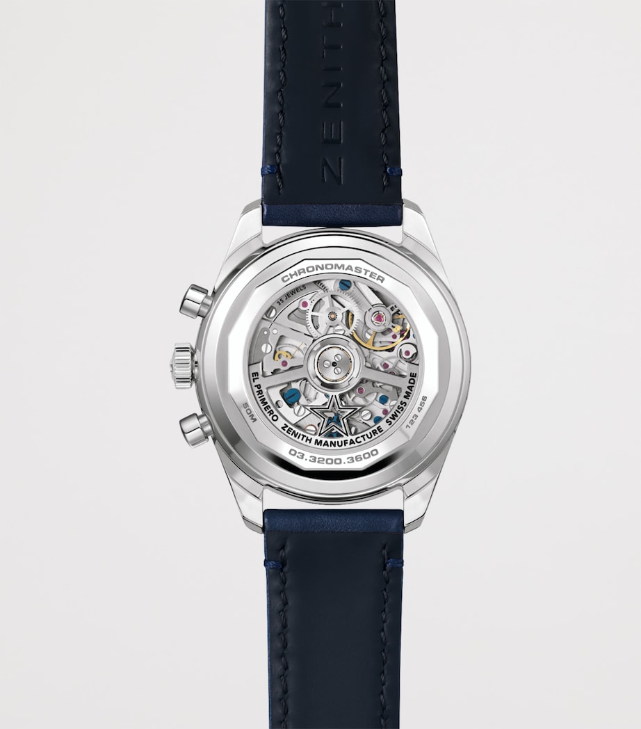 Stainless Steel Chronomaster Watch 38mm BLUE Image 2
