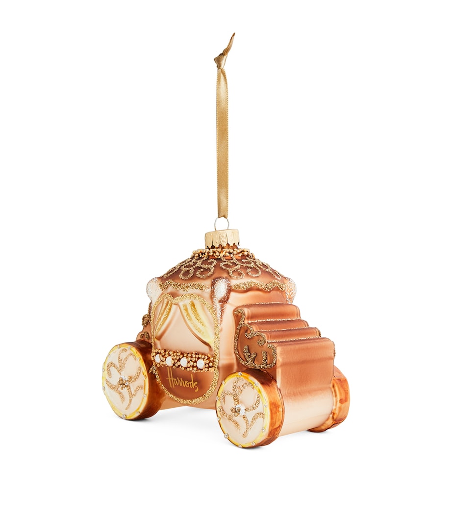 Royal Carriage Tree Decoration GOLD Image 2