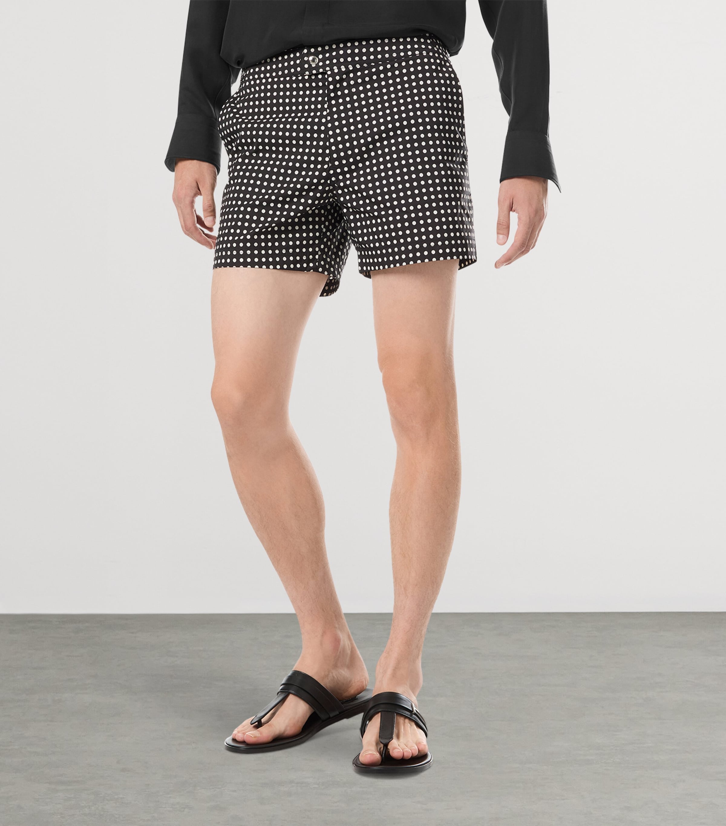 Polka Dot Swim Shorts NWA Image 2