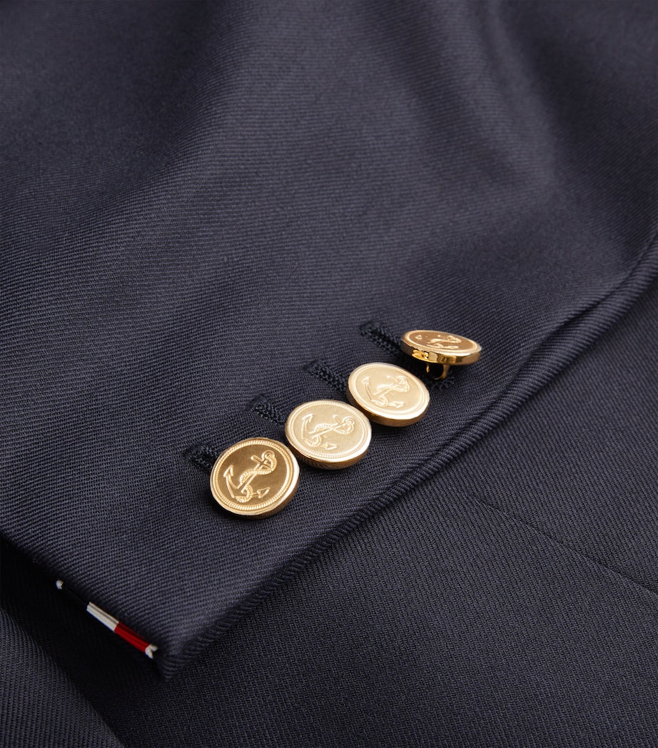 Wool Blazer NAVY Image 5