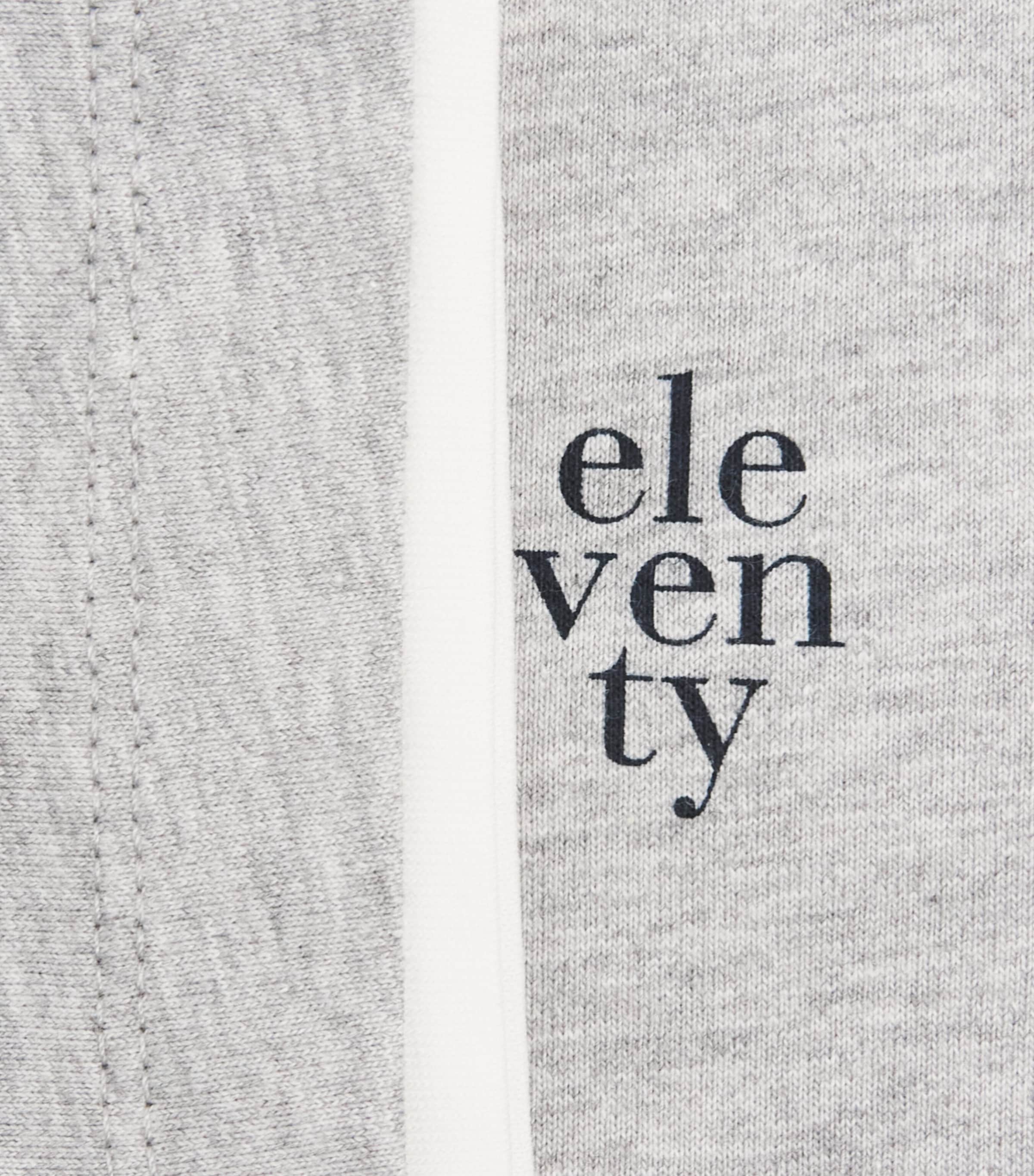 Eleventy Kids Logo Print T-Shirt (2-16 Years) Grey Image 3