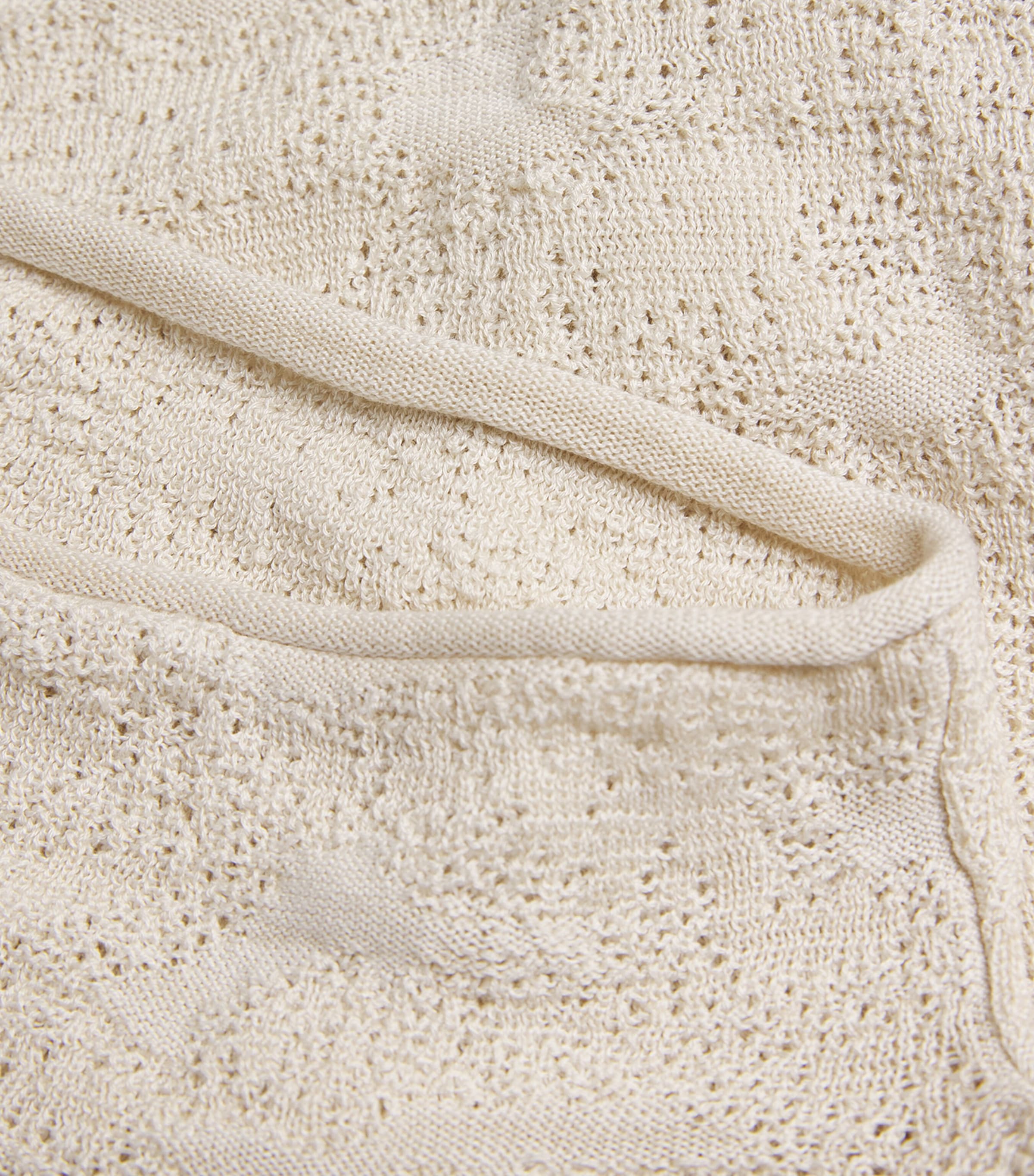 Lauren Manoogian Womens Pima Cotton Terra Shell Top Parchment Marl Image 6