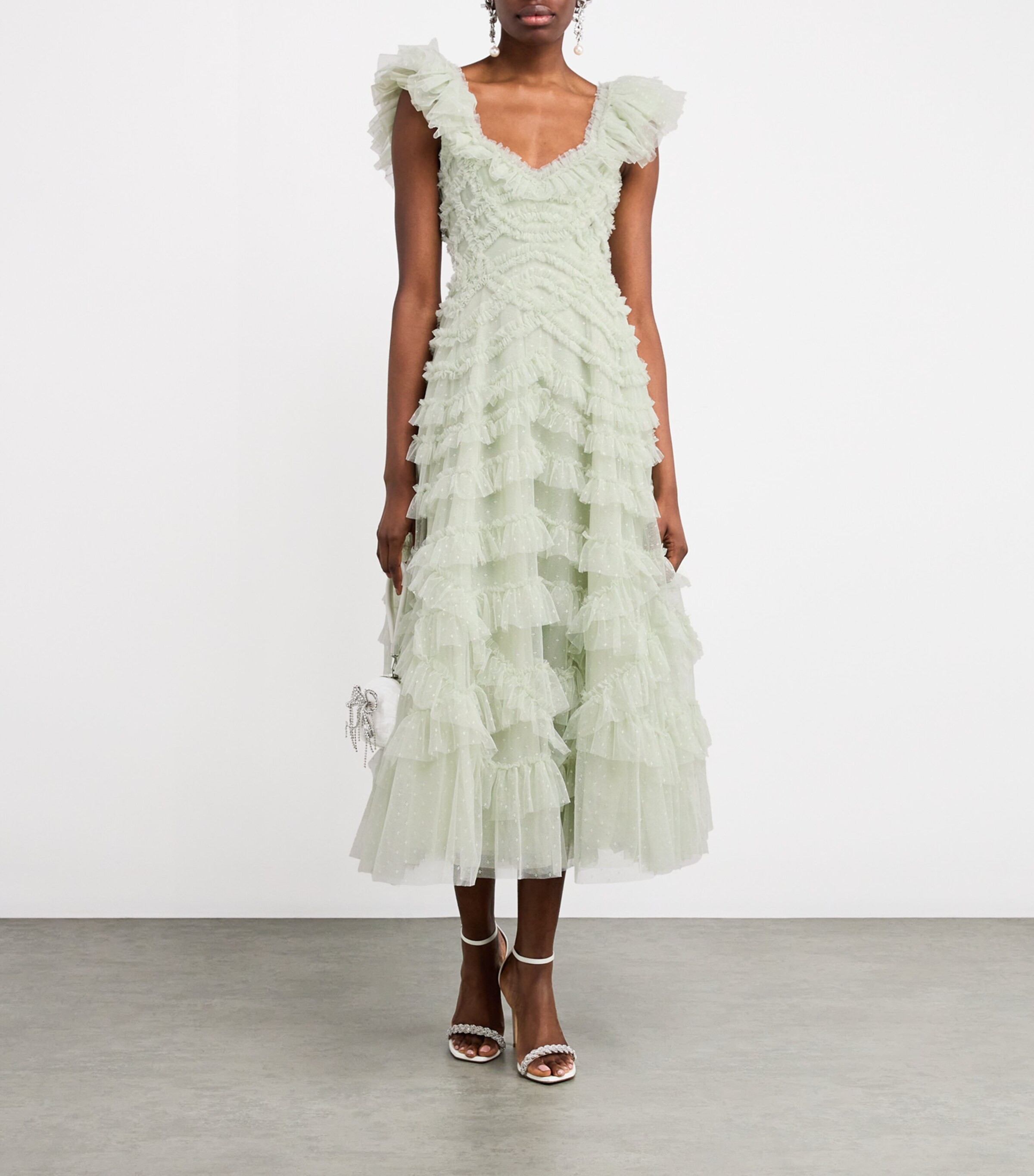 white backless beach dress Dalton Crochet Maxi Style_Evening Wear inspired dress Off white Size:EU 40 US 8.5 Sexy Backless Spaghetti Straps