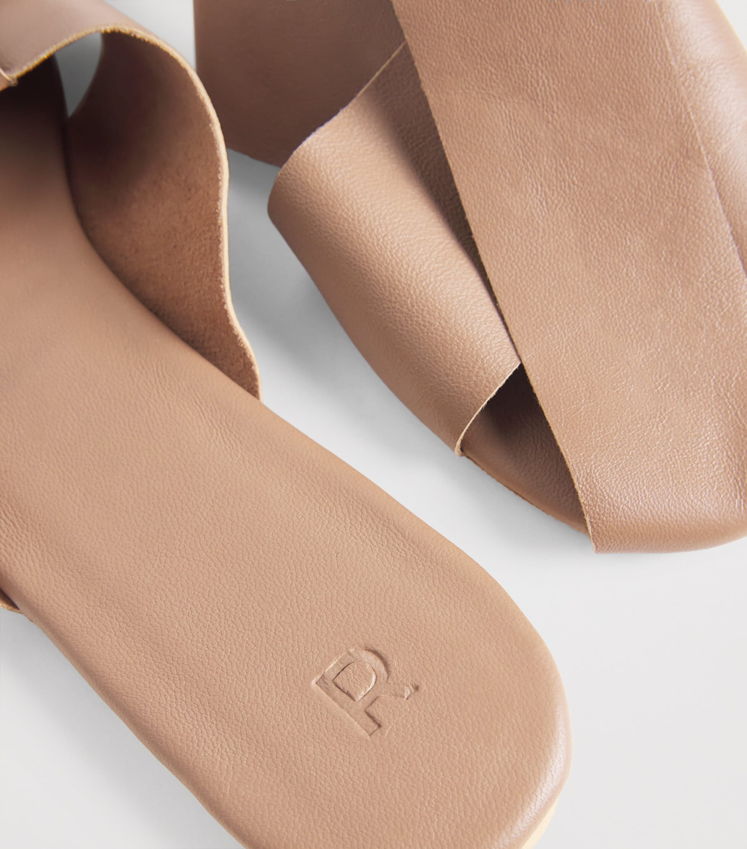 Leather Mules LEATHER COFFEE Image 7