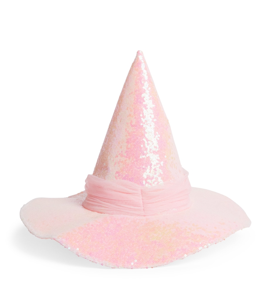Sequin Witch Hat PINK SEQUIN Image 1