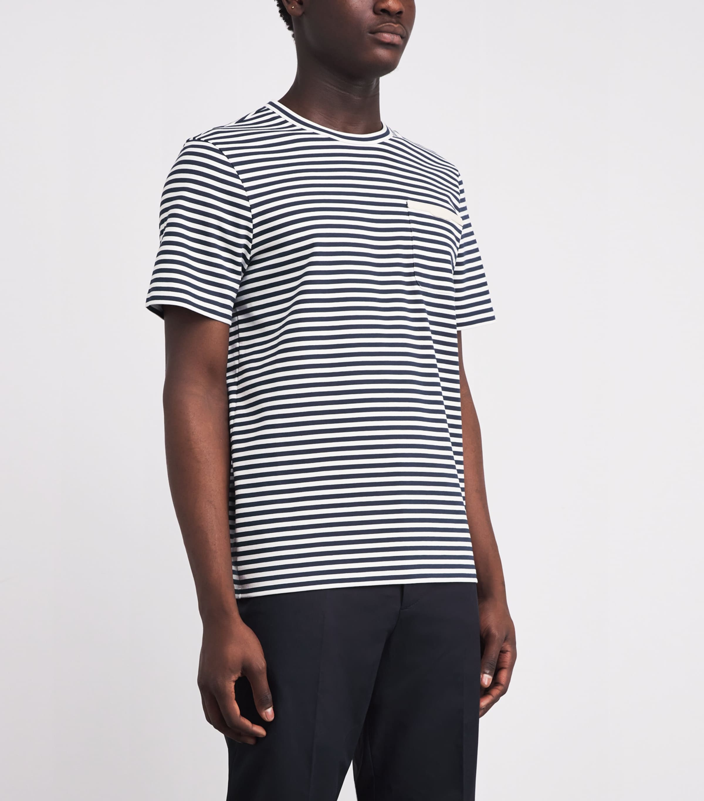 Cotton Striped T-Shirt P70 Image 3