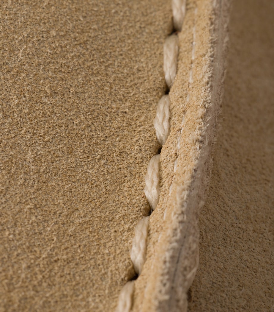 Suede Shearling-Lined Mules F0379 Image 6