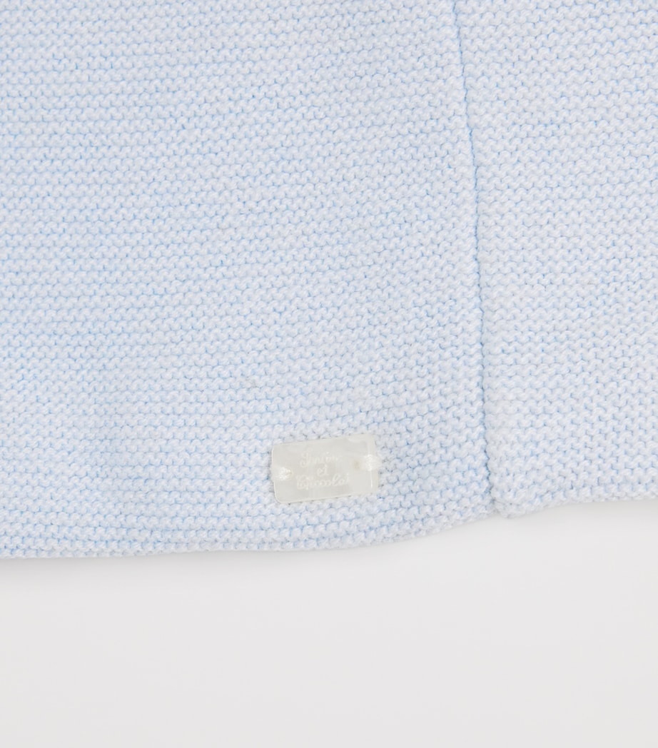 Cotton-Wool Blend Hooded Jacket (1-24 Months) 42C LESTE CHIN Image 3