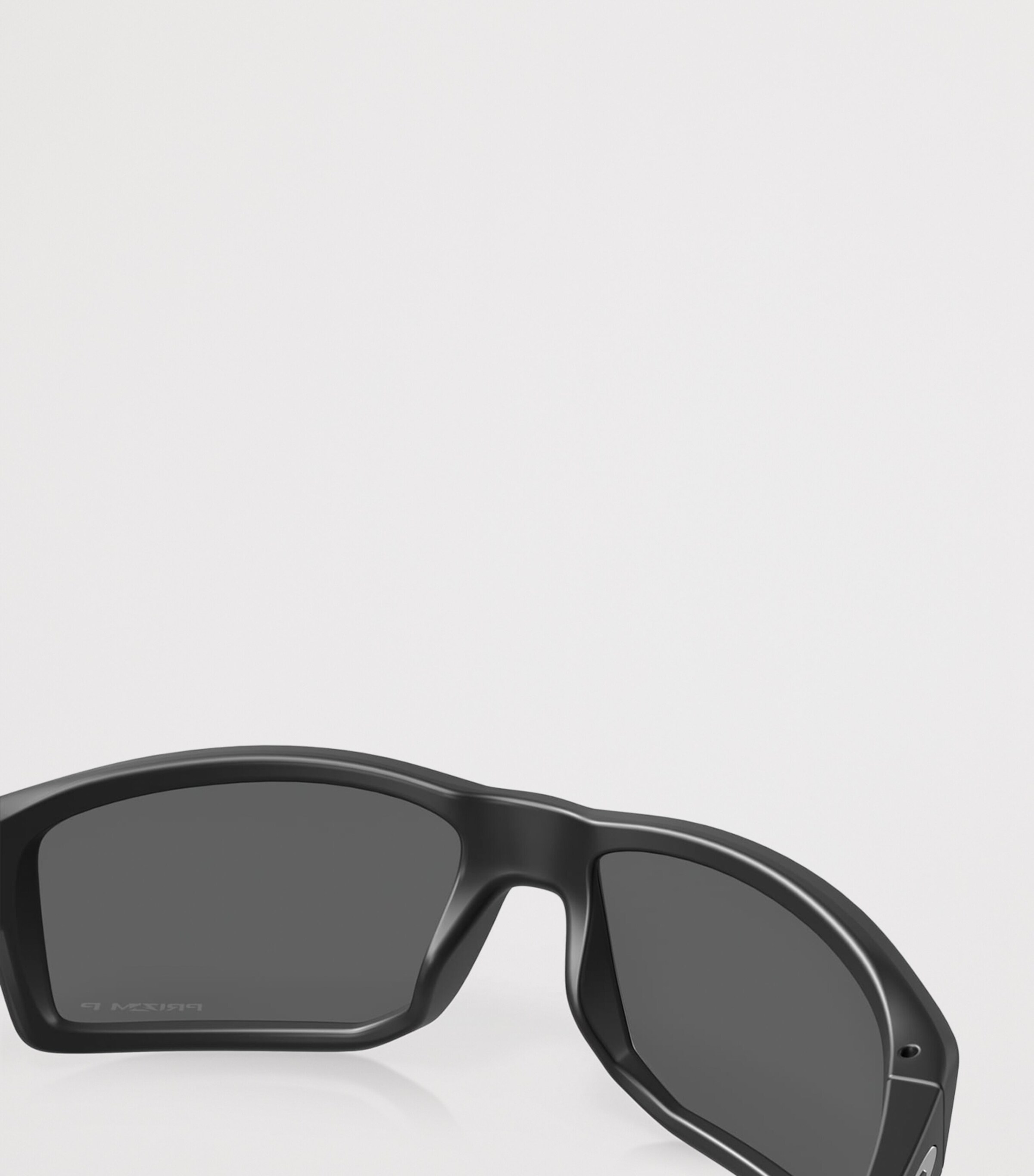 Oakley Gibston Rectangle Sunglasses Black Image 7