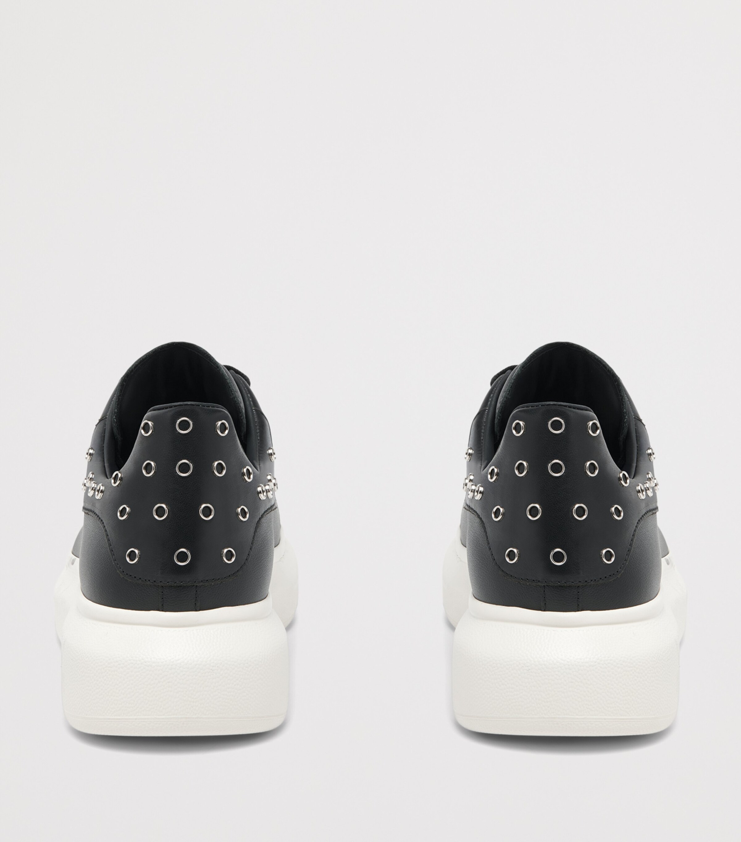 McQueen Leather Oversized Sneakers Image 4