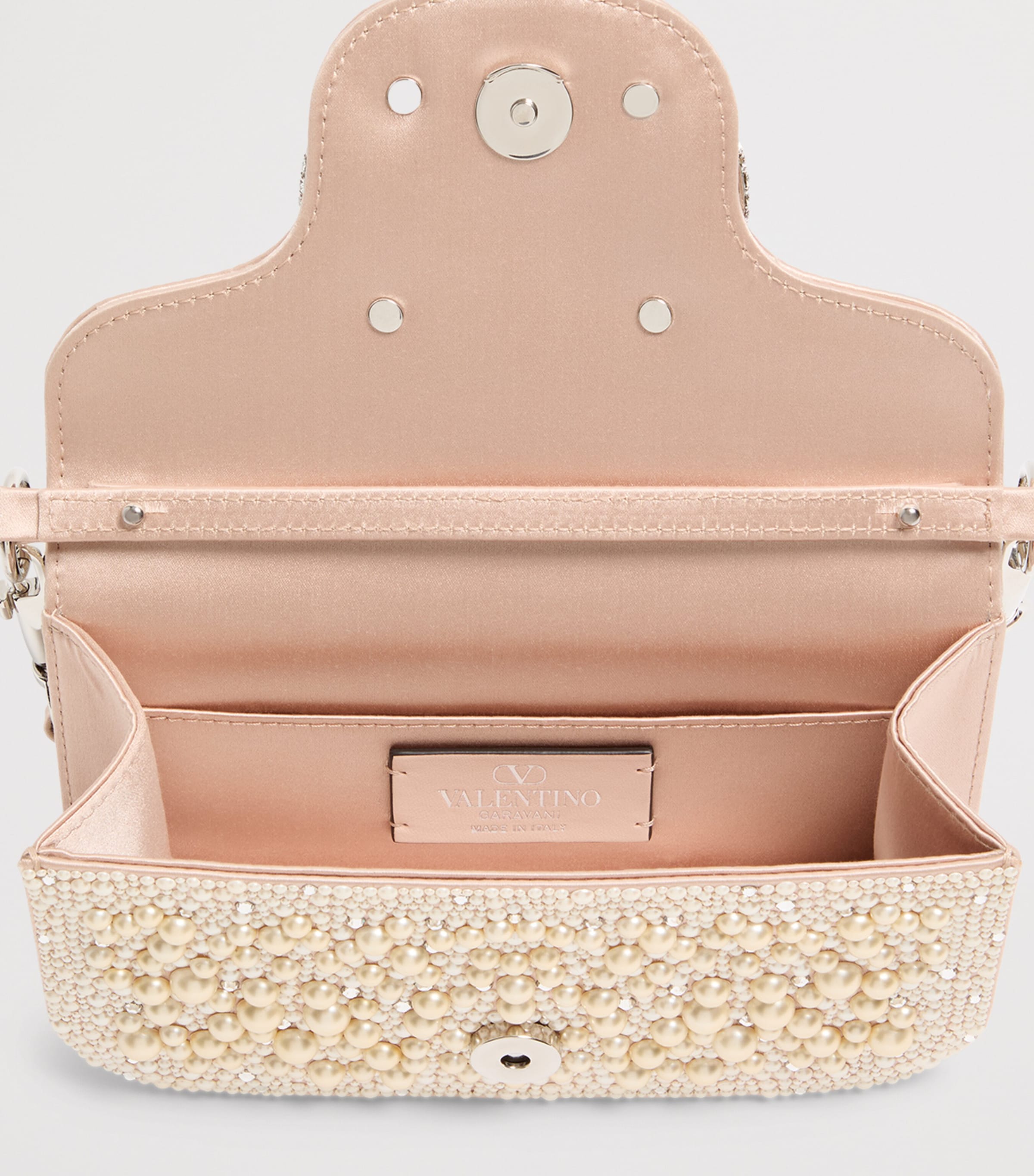 Valentino Garavani Small Embellished Locò Shoulder Bag Ddy Image 4