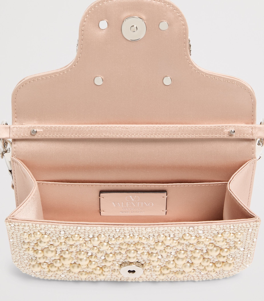 Valentino Garavani Small Embellished Locò Shoulder Bag Ddy Image 4