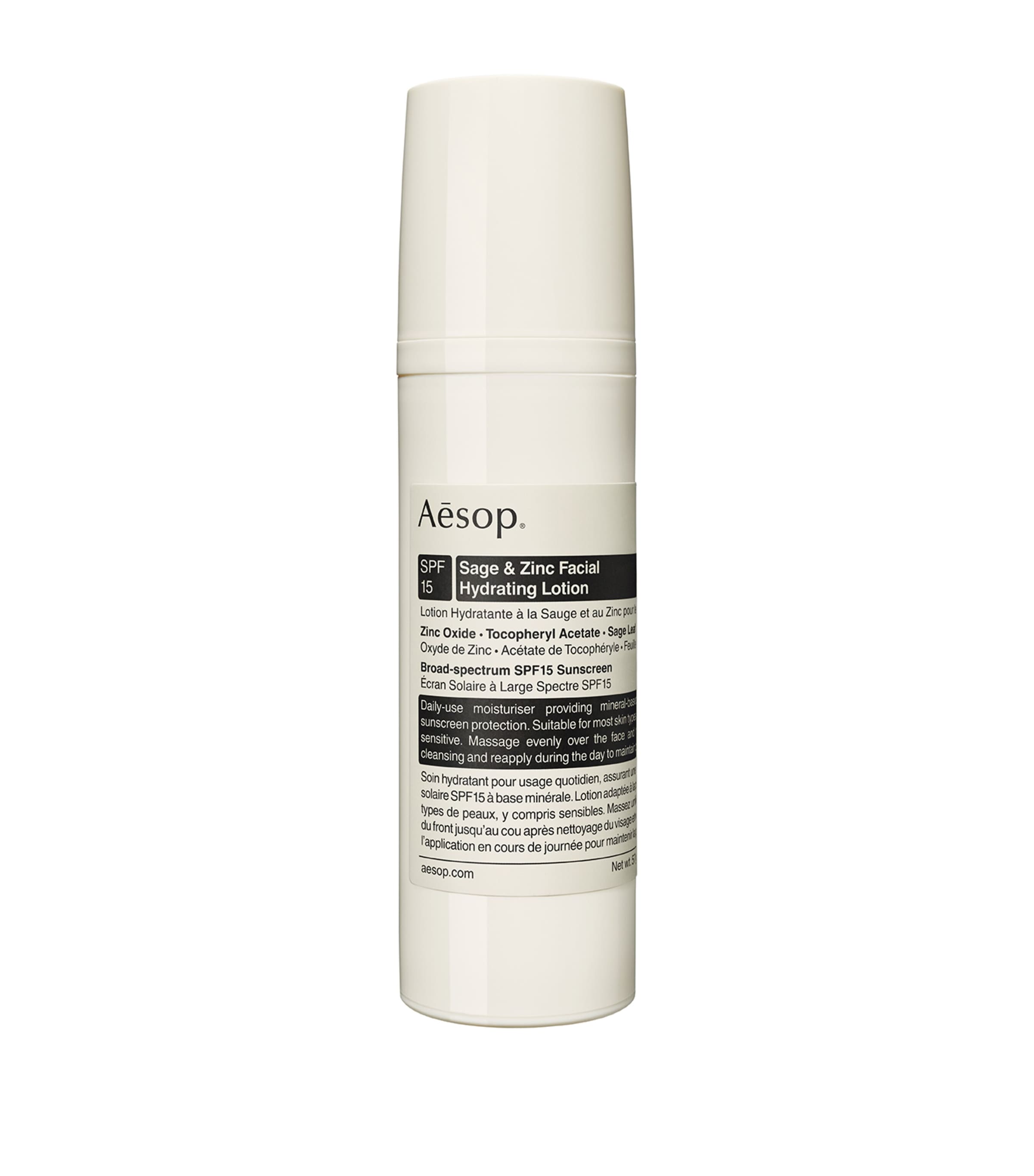 Aesop Sage & Zinc Facial Hydrating Lotion Spf15