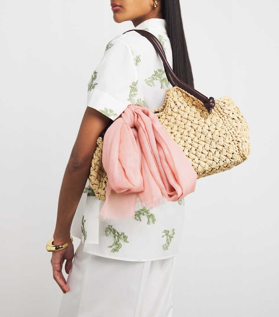 Cashmere Scarf NUDE Image 4