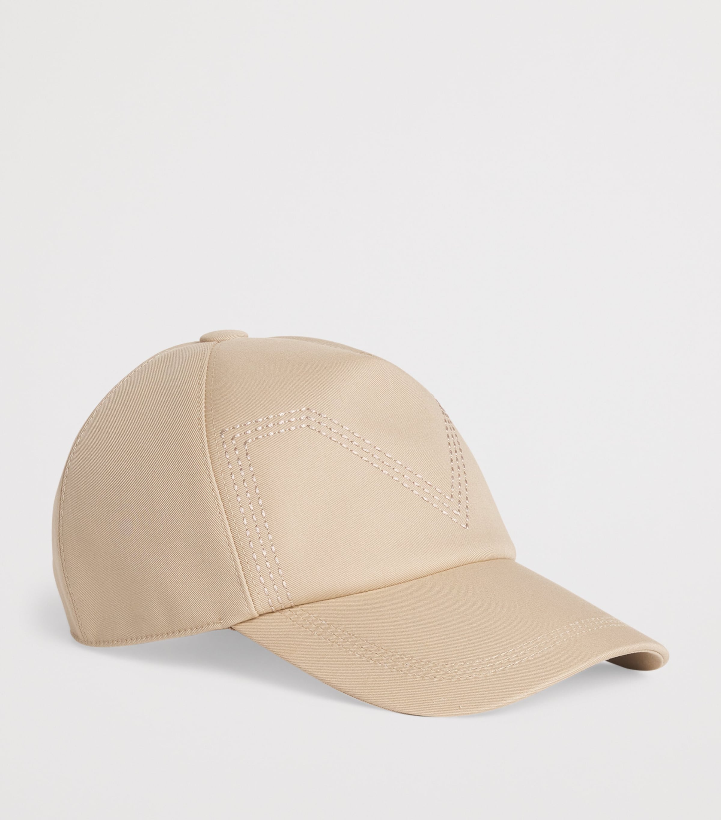 Cotton Baseball Cap SAND Image 2