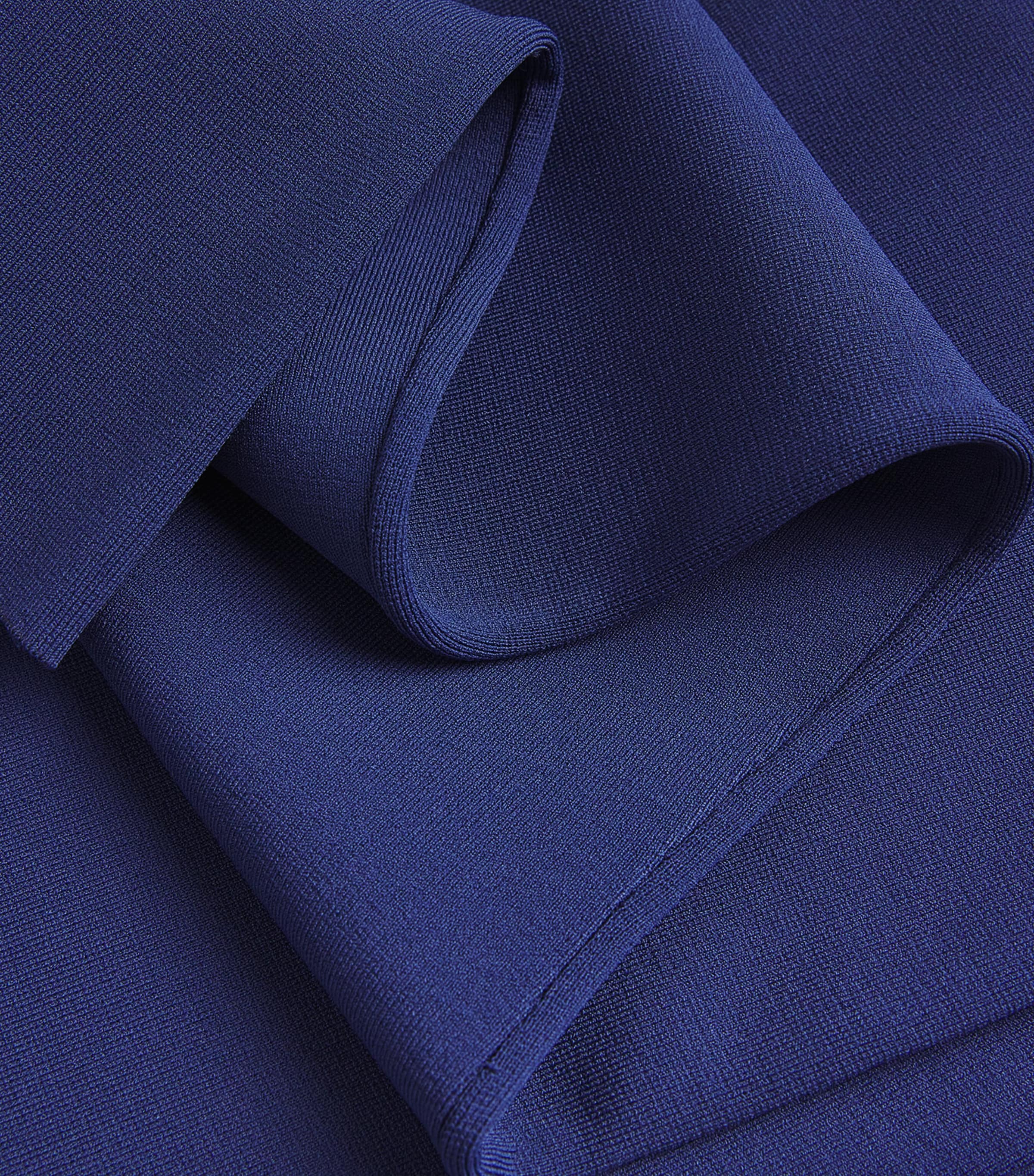 Compact Knit Flared Sweatpants 4000 NAVY Image 5